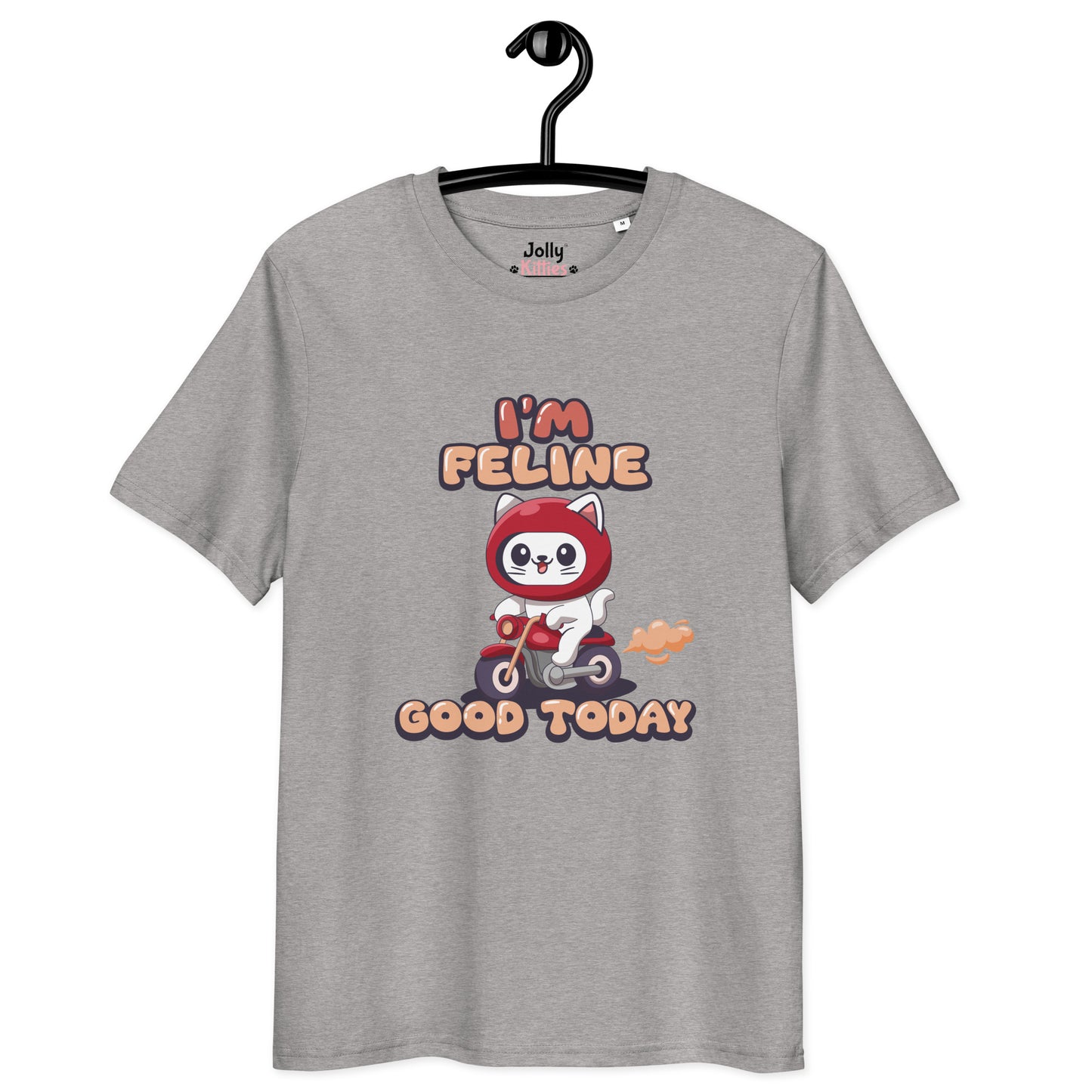 Funny Cat T-Shirt – I’m Feline Good Today (Skooter Edition) - JollyKitties