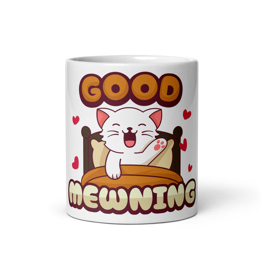 Cute Cat Mug – Good Mewning - JollyKitties