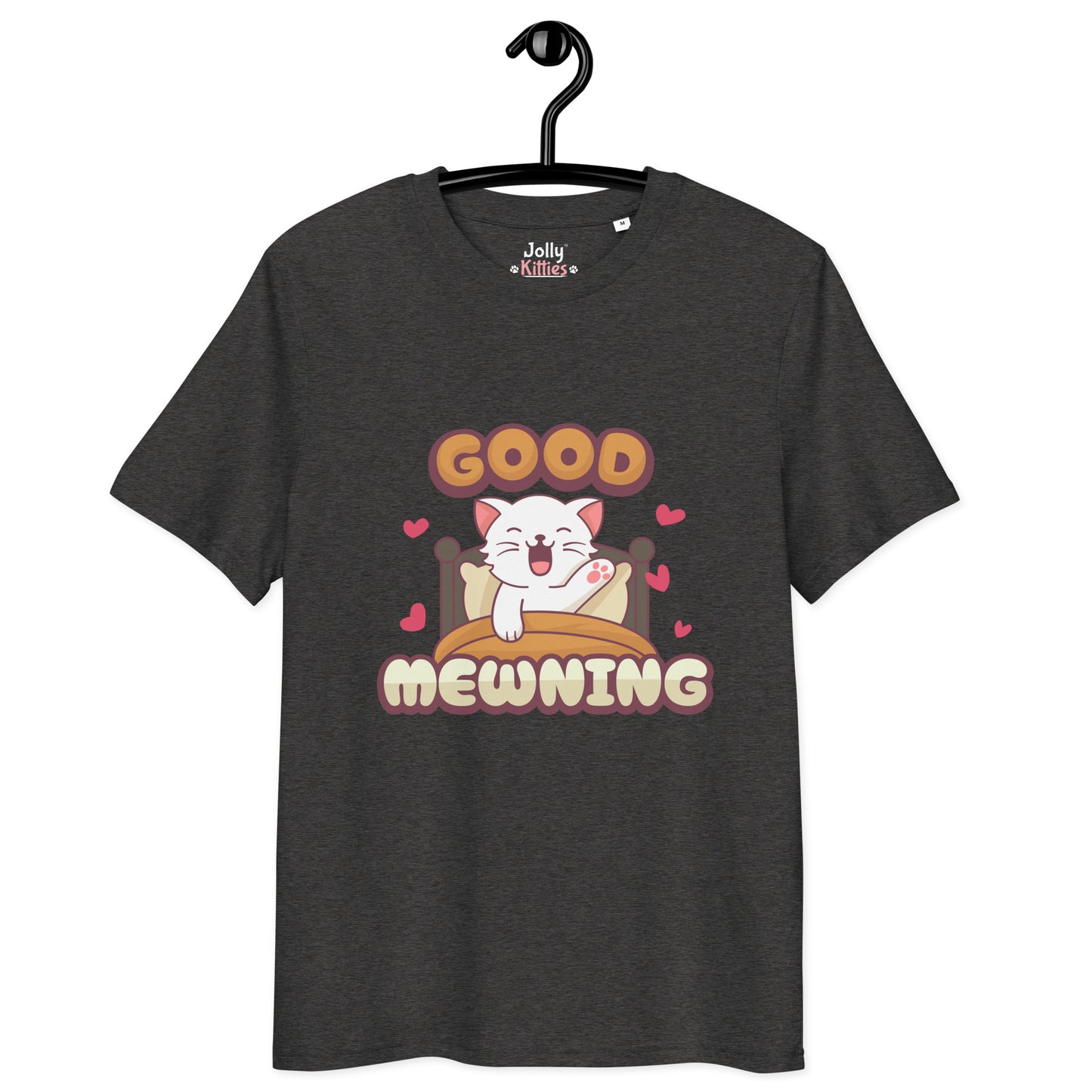 Cute Cat T-Shirt – Good Mewning - JollyKitties