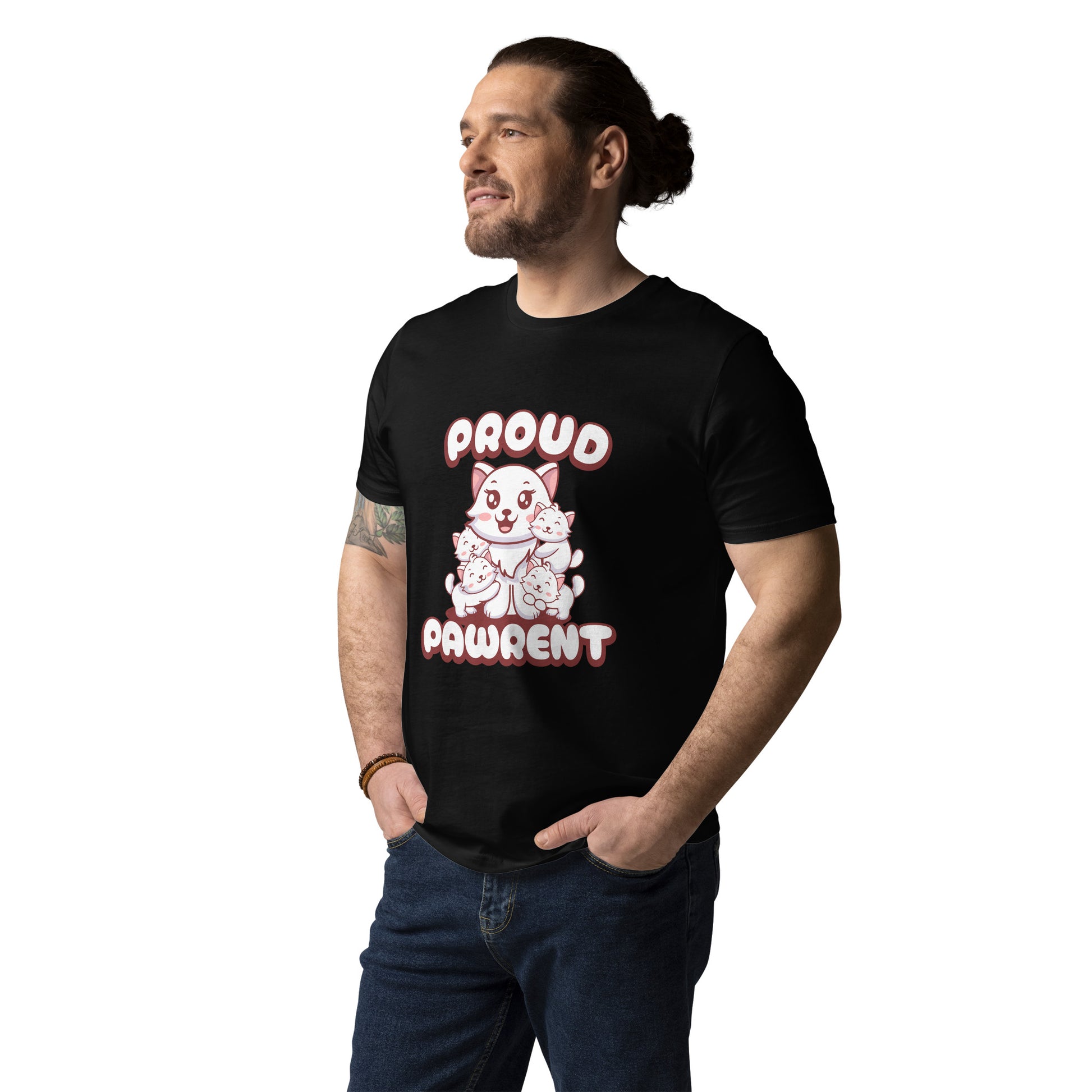 Cute Cat T-Shirt – Proud Pawrent - JollyKitties