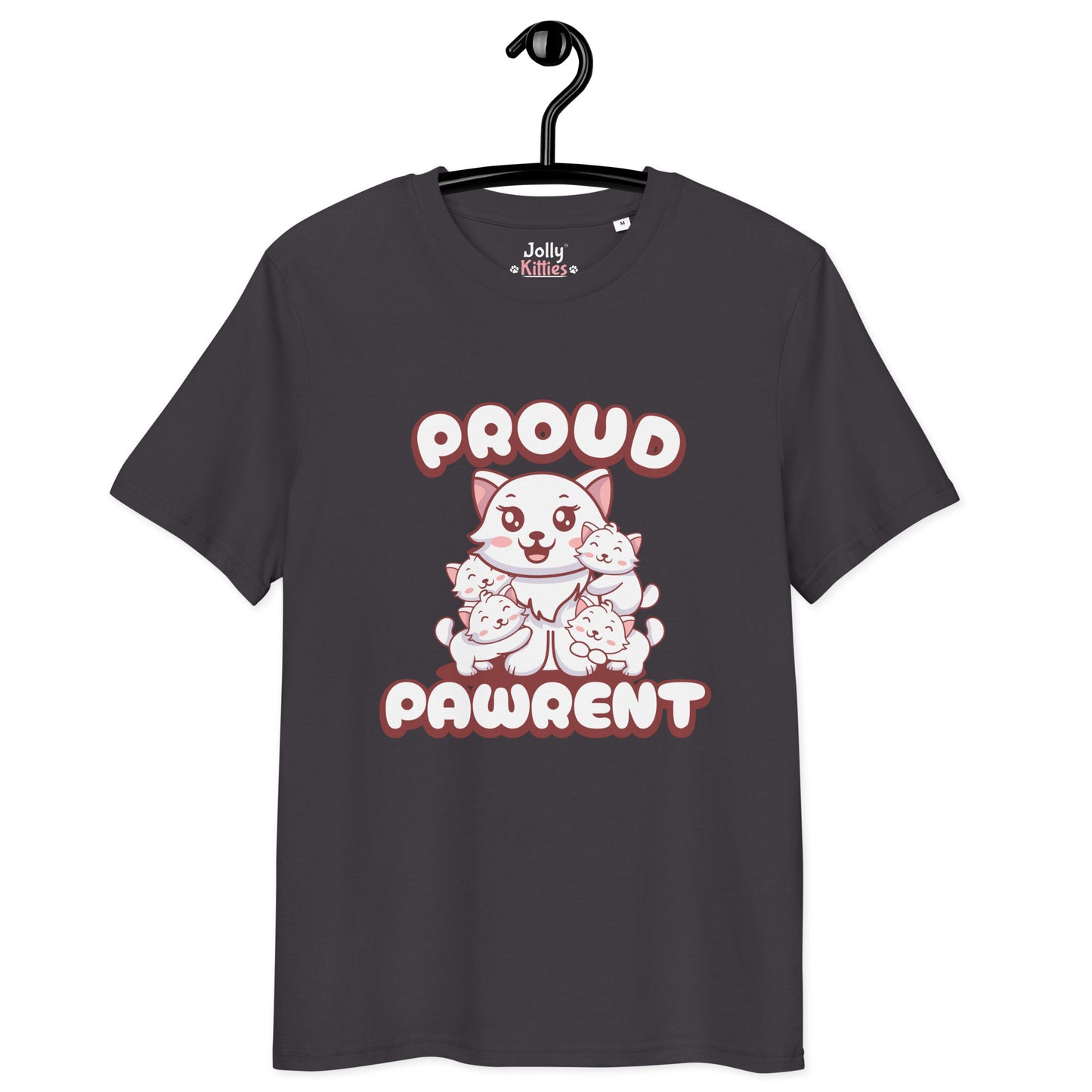 Cute Cat T-Shirt – Proud Pawrent - JollyKitties