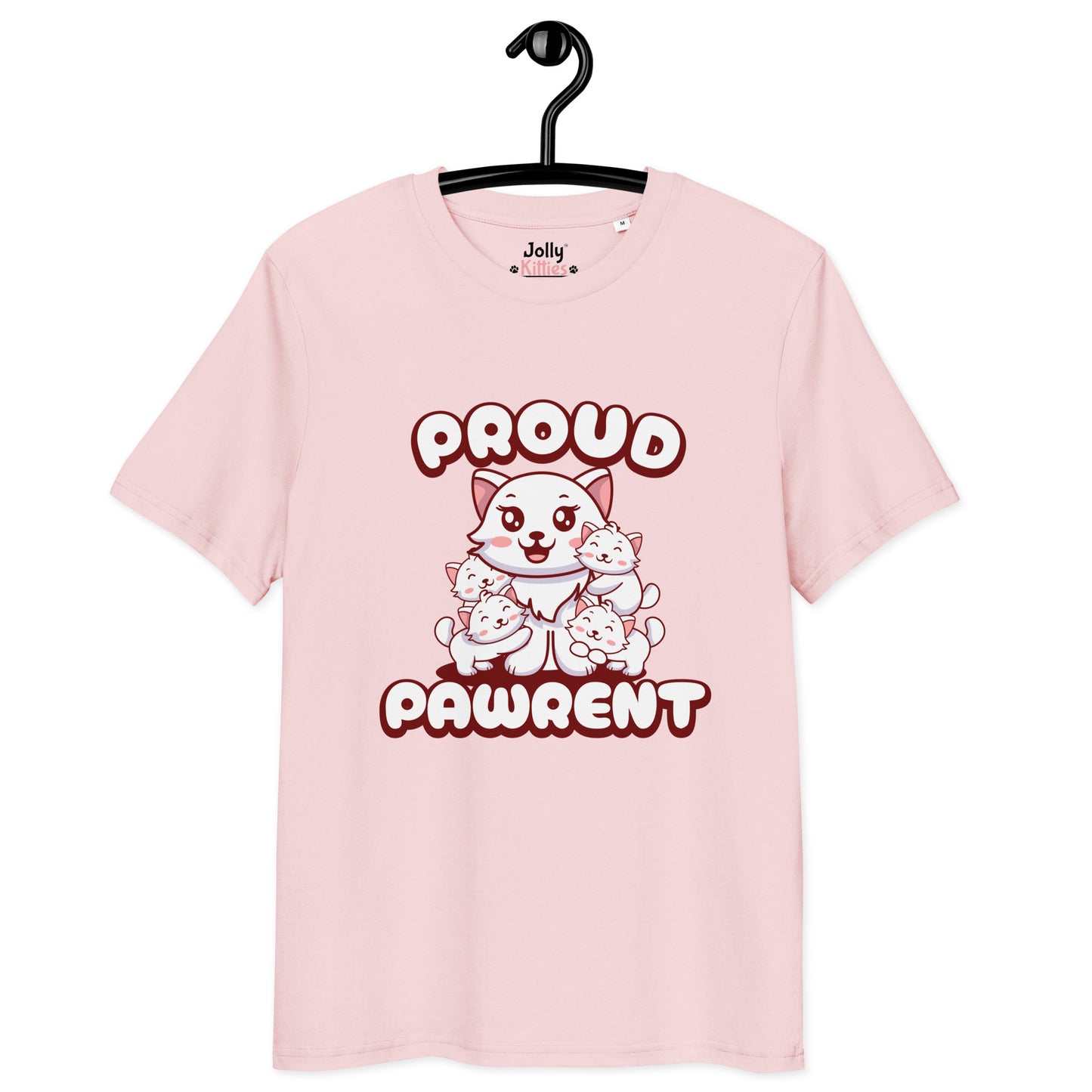 Cute Cat T-Shirt – Proud Pawrent - JollyKitties