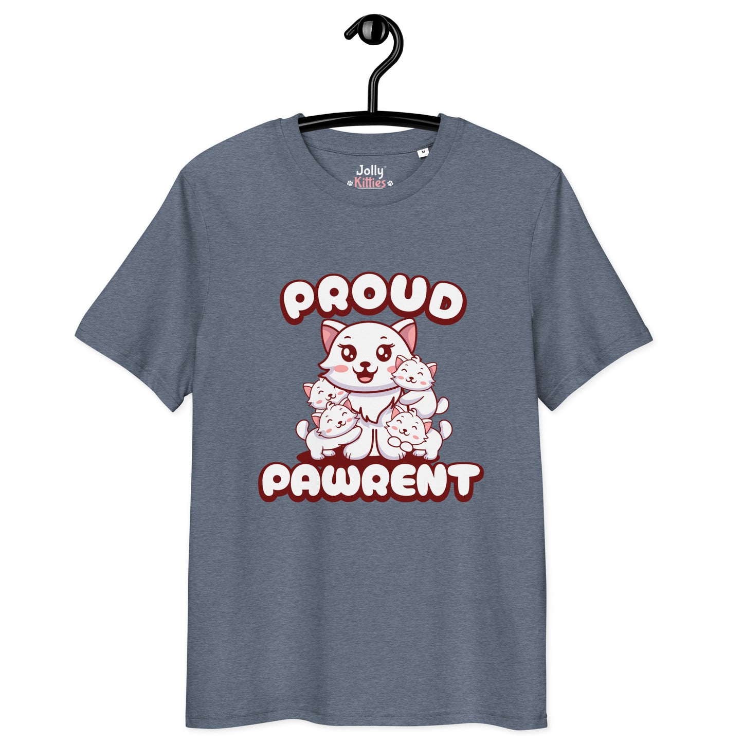 Cute Cat T-Shirt – Proud Pawrent - JollyKitties