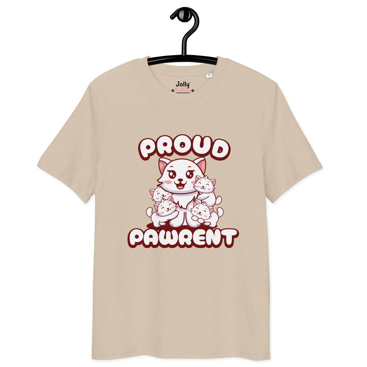 Cute Cat T-Shirt – Proud Pawrent - JollyKitties