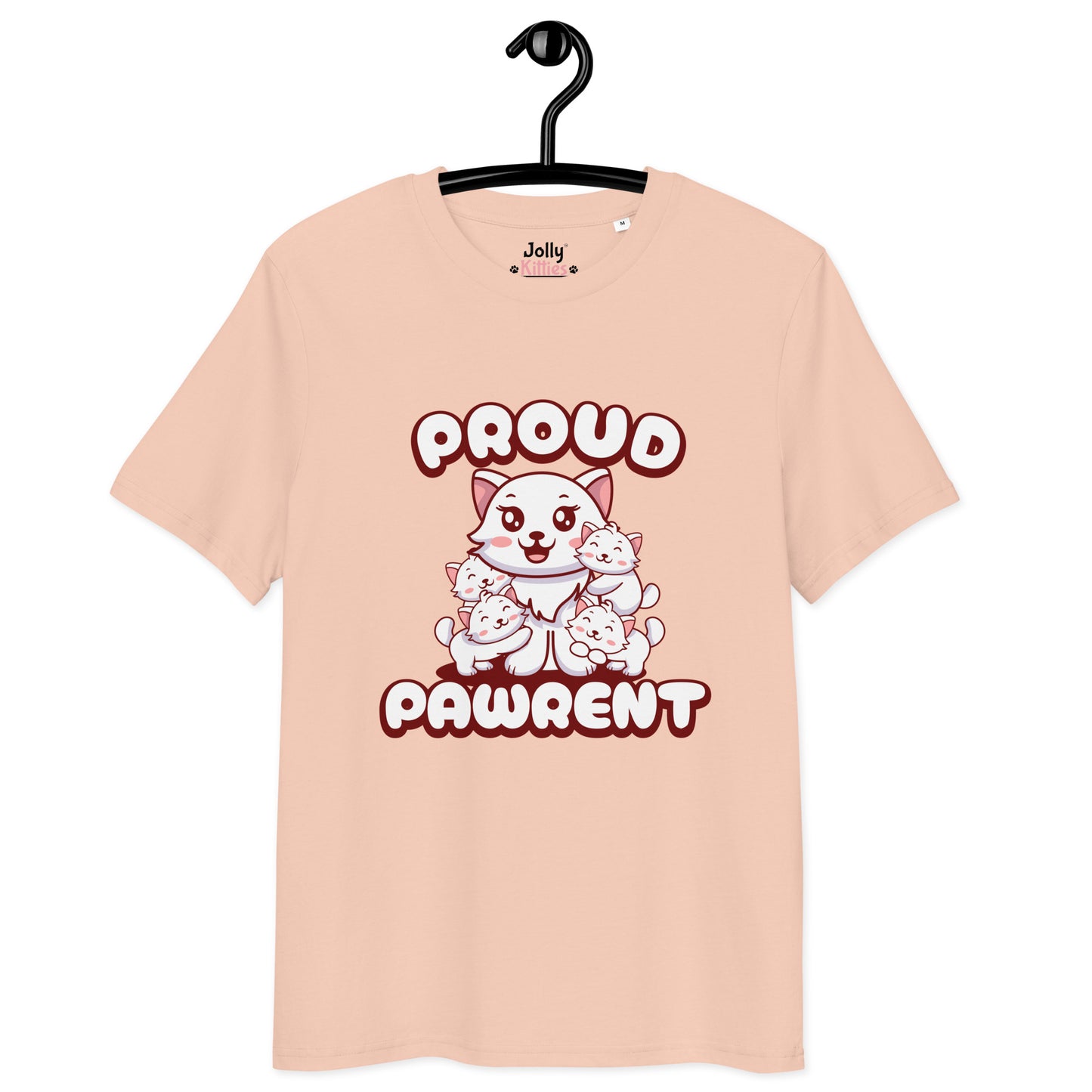 Cute Cat T-Shirt – Proud Pawrent - JollyKitties