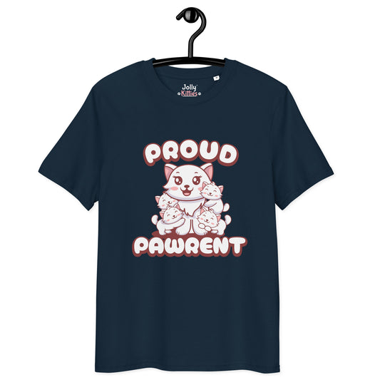 Cute Cat T-Shirt – Proud Pawrent - JollyKitties