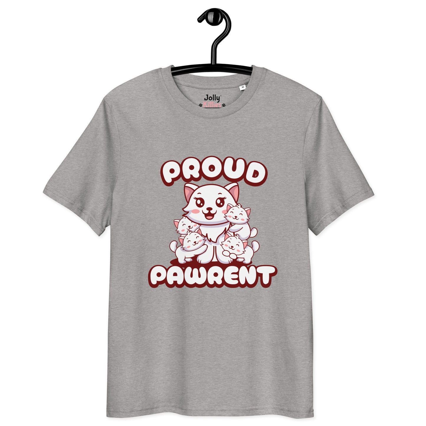 Cute Cat T-Shirt – Proud Pawrent - JollyKitties