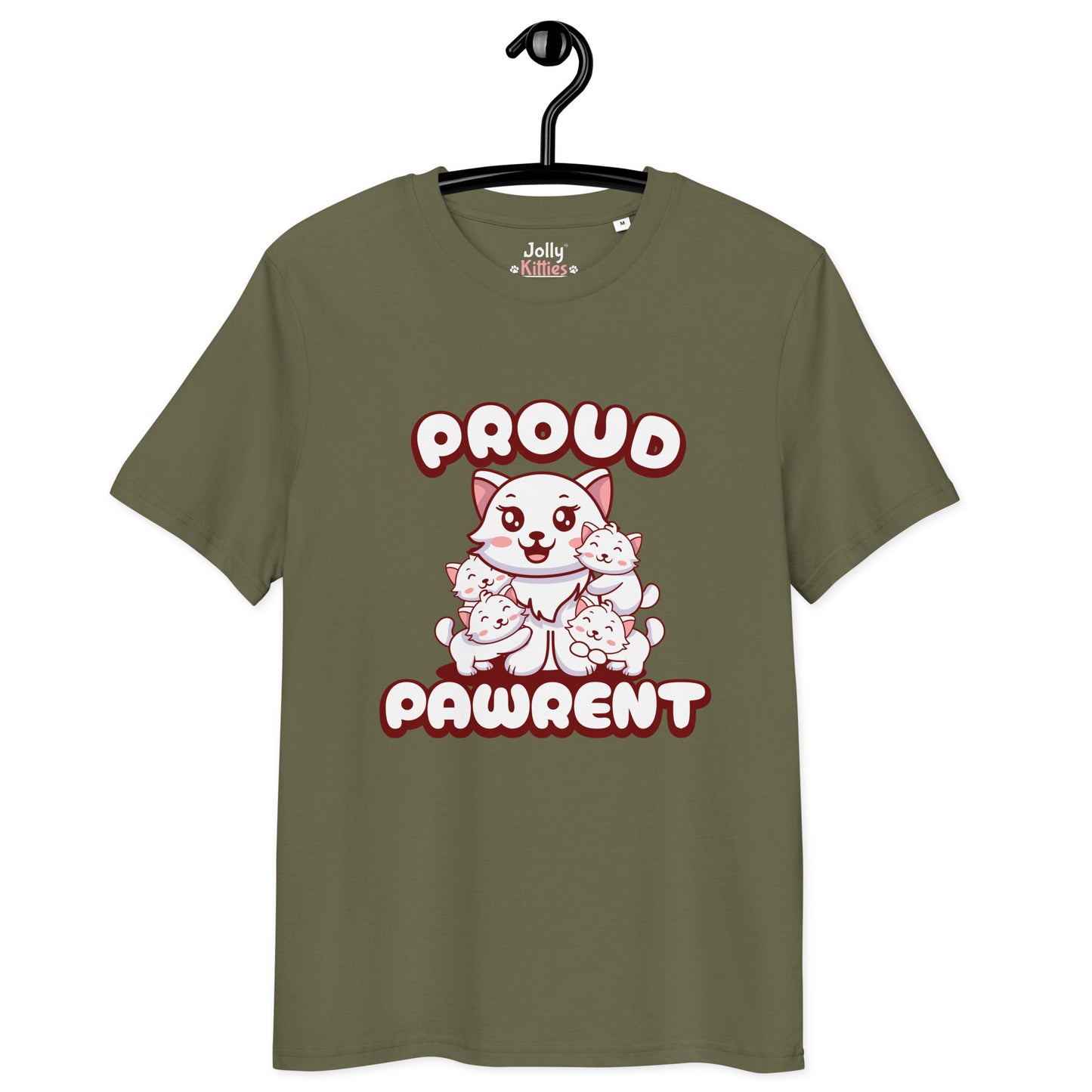 Cute Cat T-Shirt – Proud Pawrent - JollyKitties