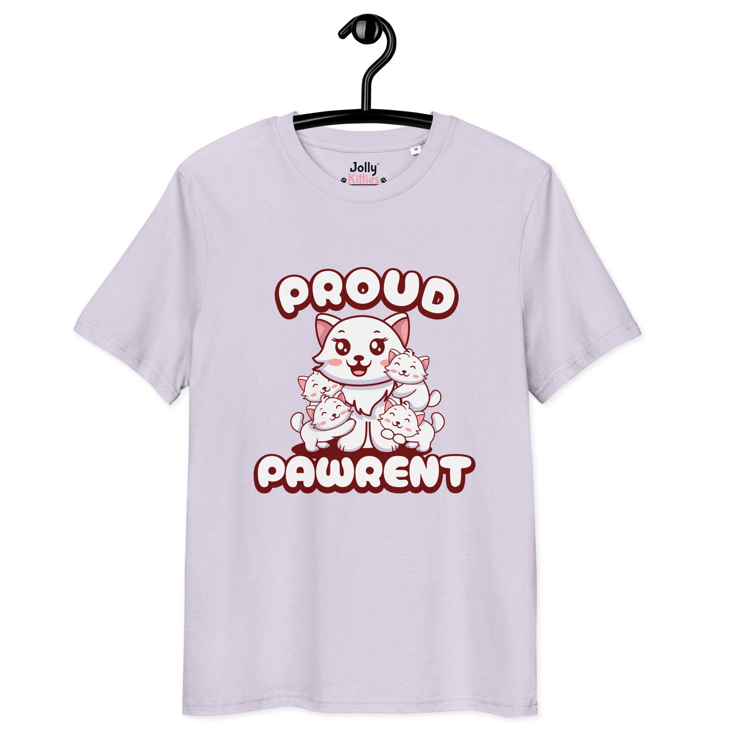 Cute Cat T-Shirt – Proud Pawrent - JollyKitties