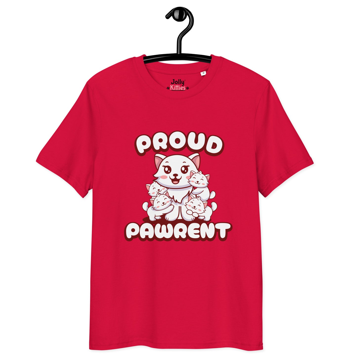 Cute Cat T-Shirt – Proud Pawrent - JollyKitties