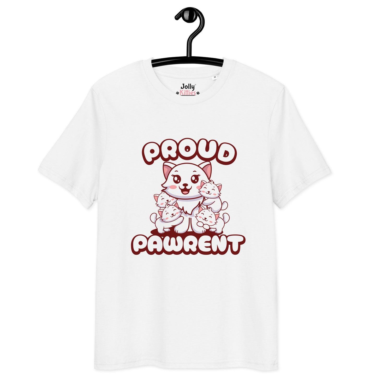 Cute Cat T-Shirt – Proud Pawrent - JollyKitties