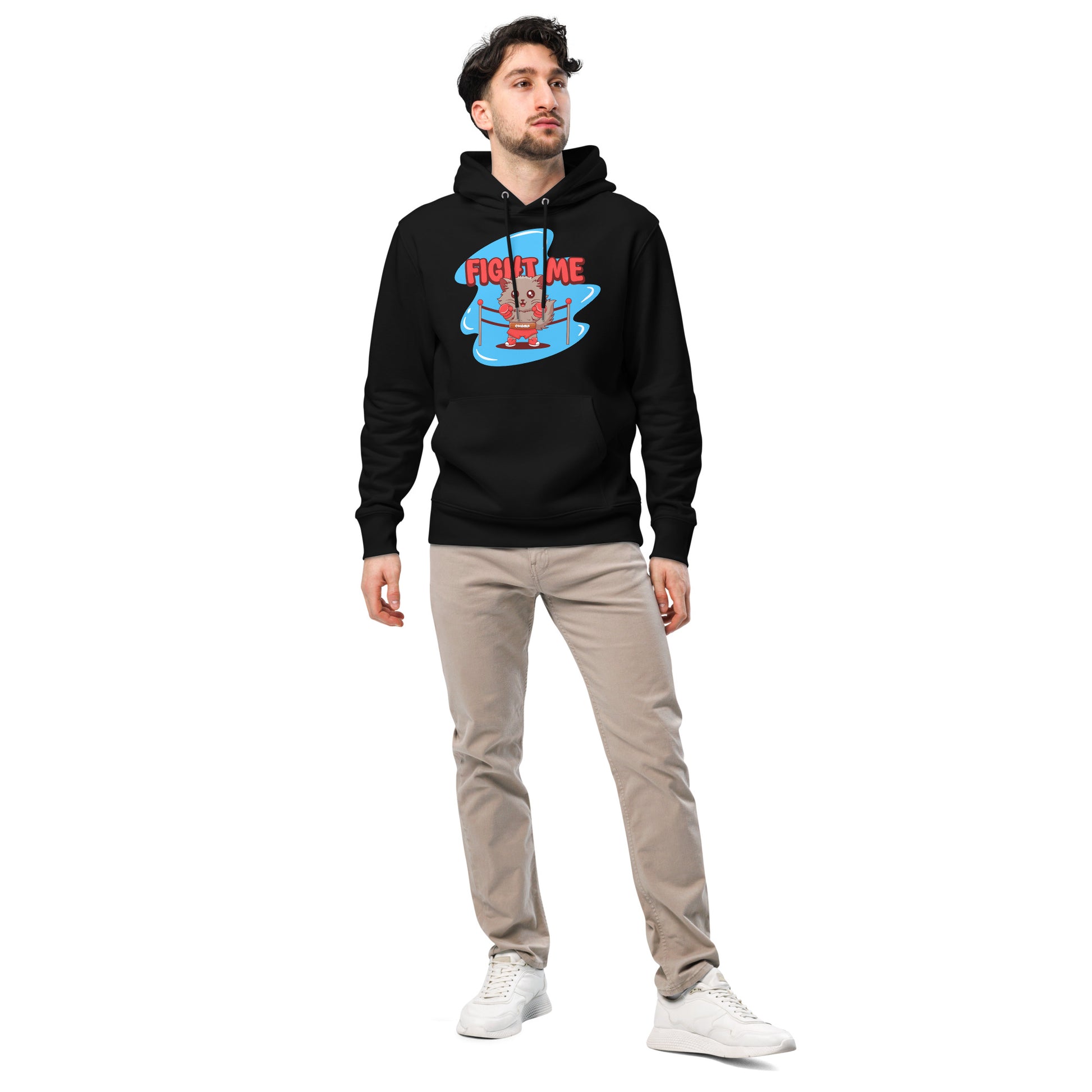 Funny Cat Hoodie – Fight Me - JollyKitties