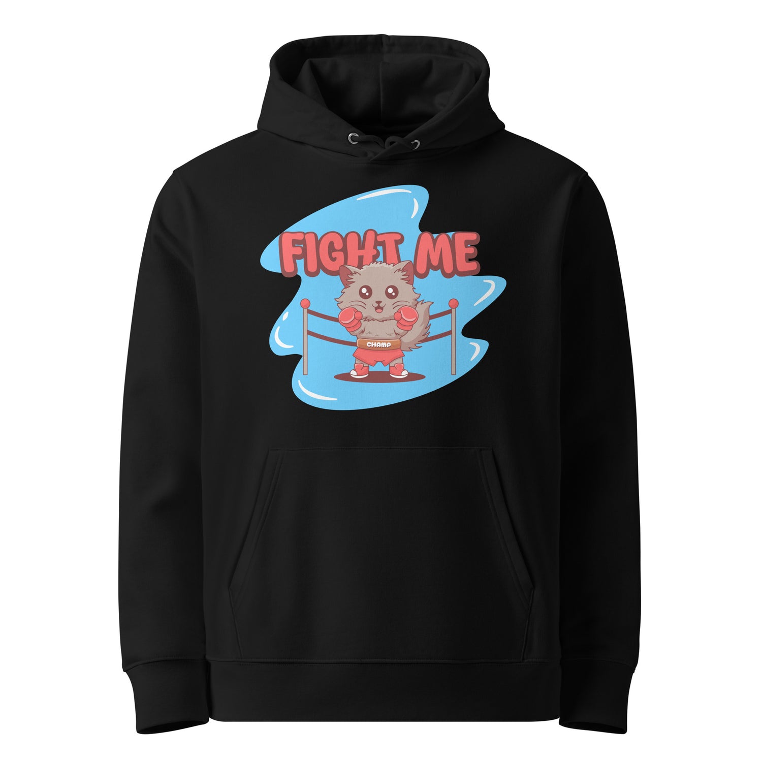 Funny Cat Hoodie – Fight Me - JollyKitties