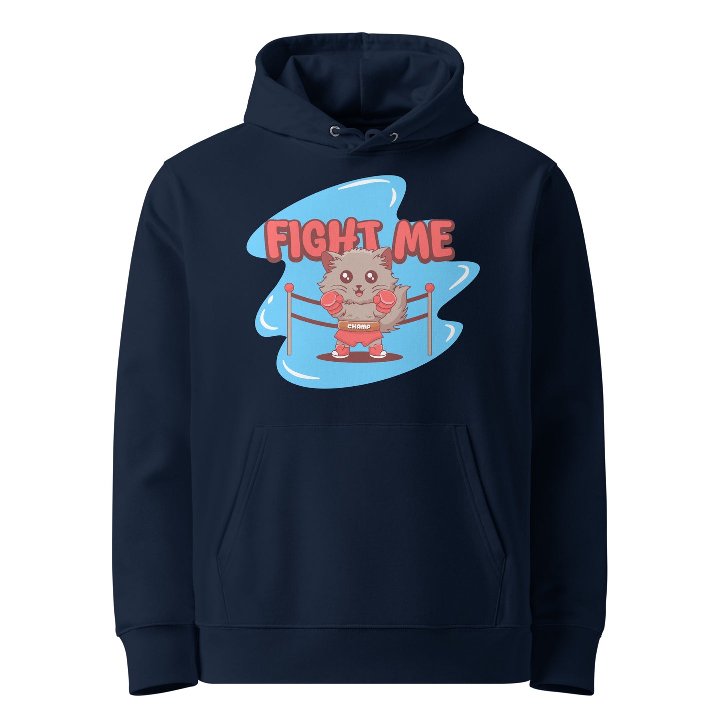 Funny Cat Hoodie – Fight Me - JollyKitties
