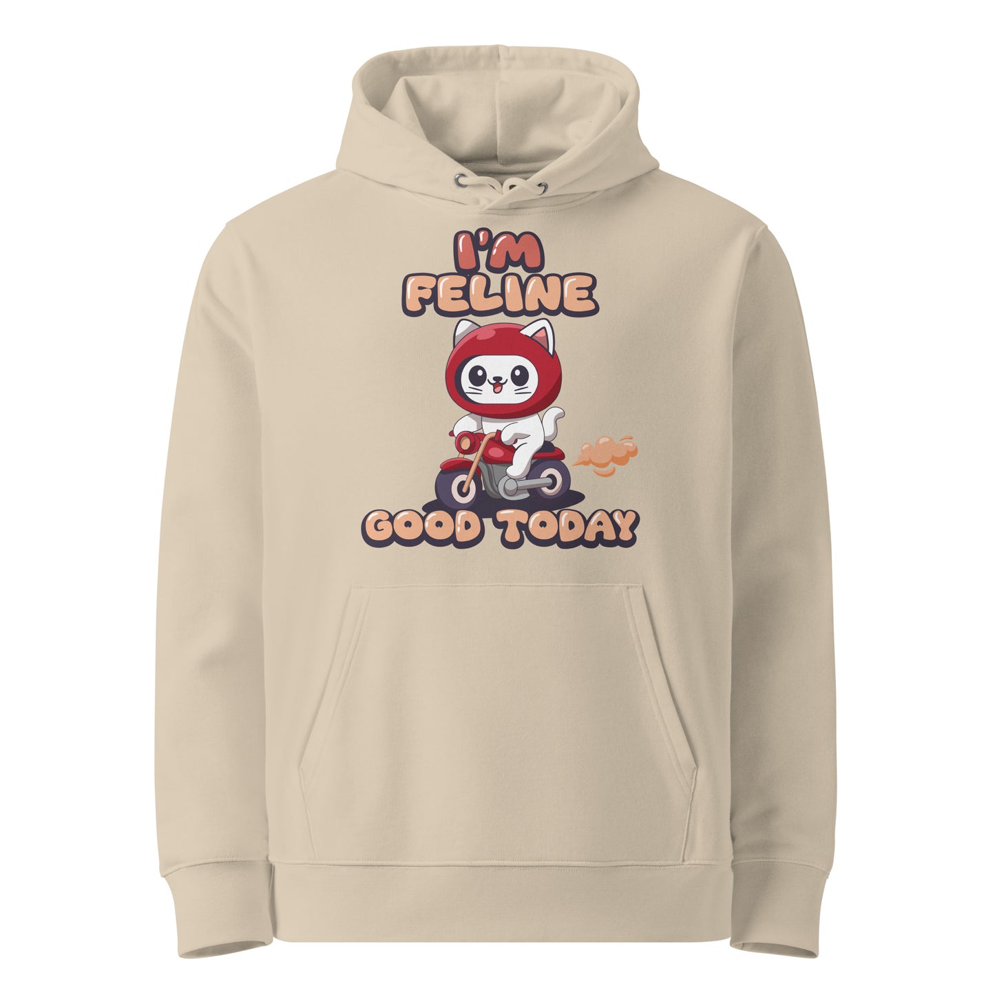 Funny Cat Hoodie – I’m Feline Good Today (Skooter Edition) - JollyKitties