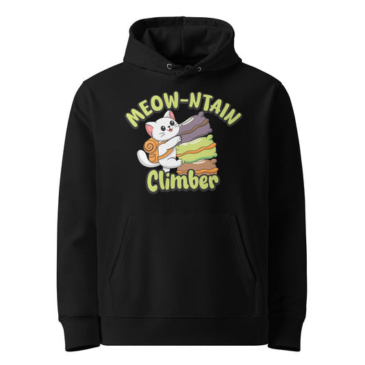 Funny Cat Hoodie – Meow-ntain Climber - JollyKitties