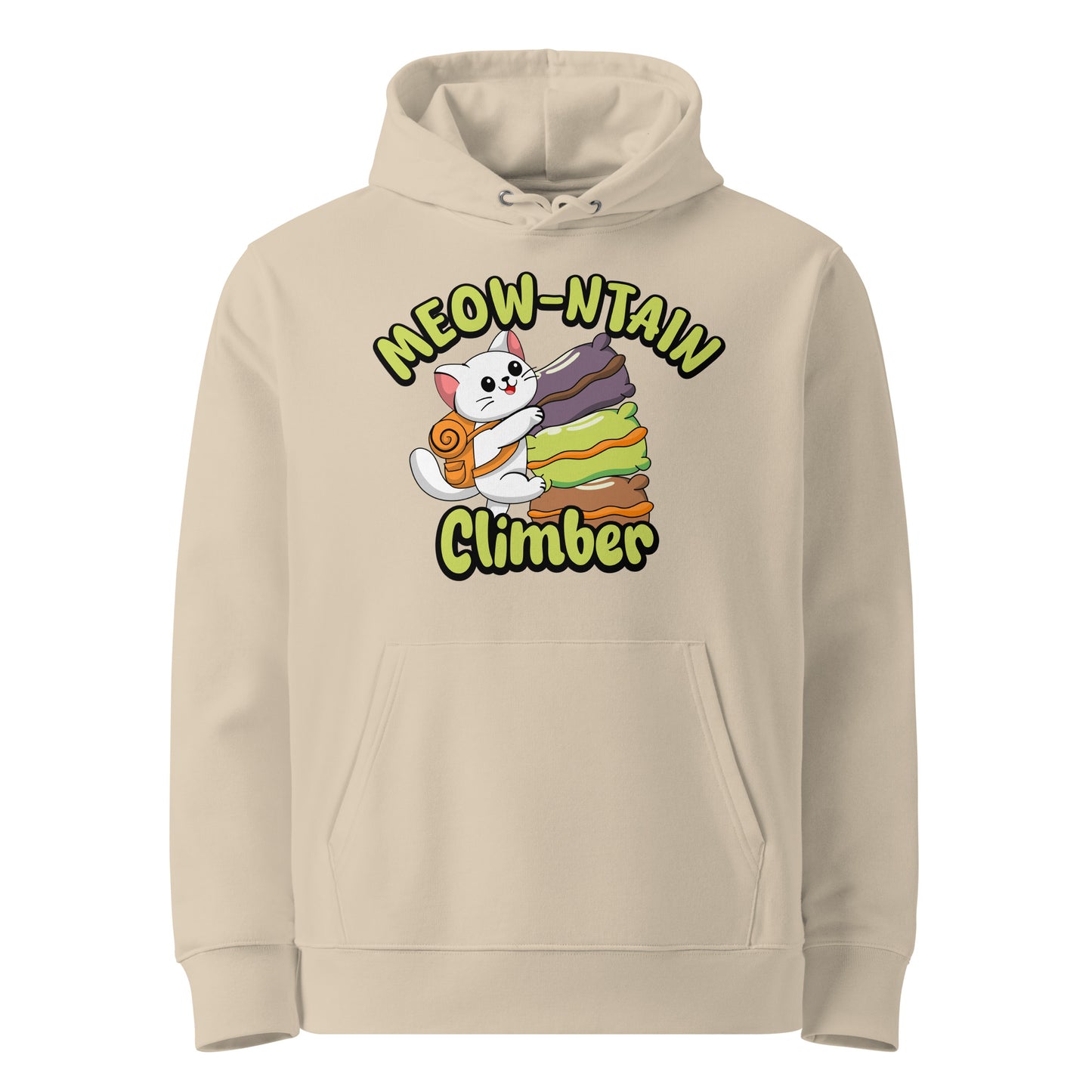 Funny Cat Hoodie – Meow-ntain Climber - JollyKitties