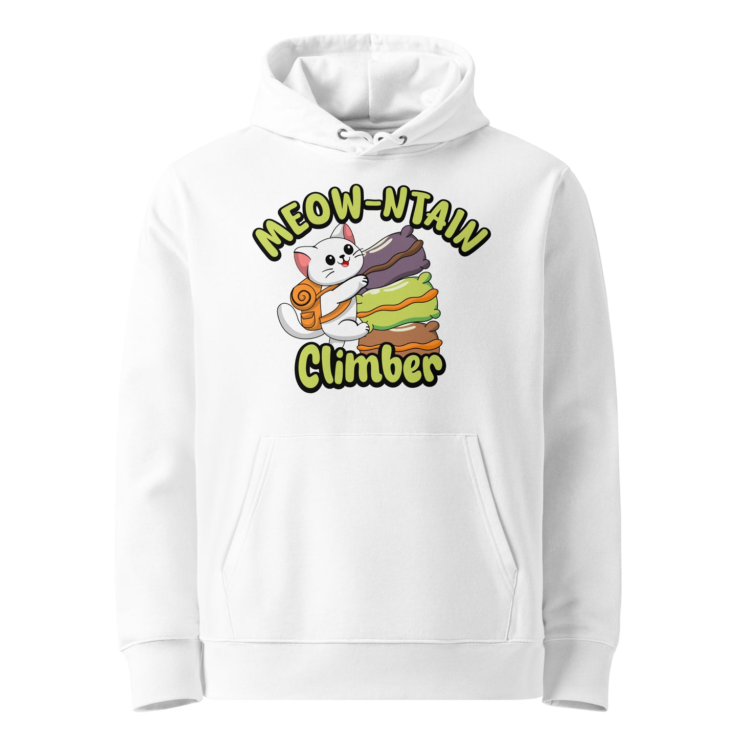 Funny Cat Hoodie – Meow-ntain Climber - JollyKitties