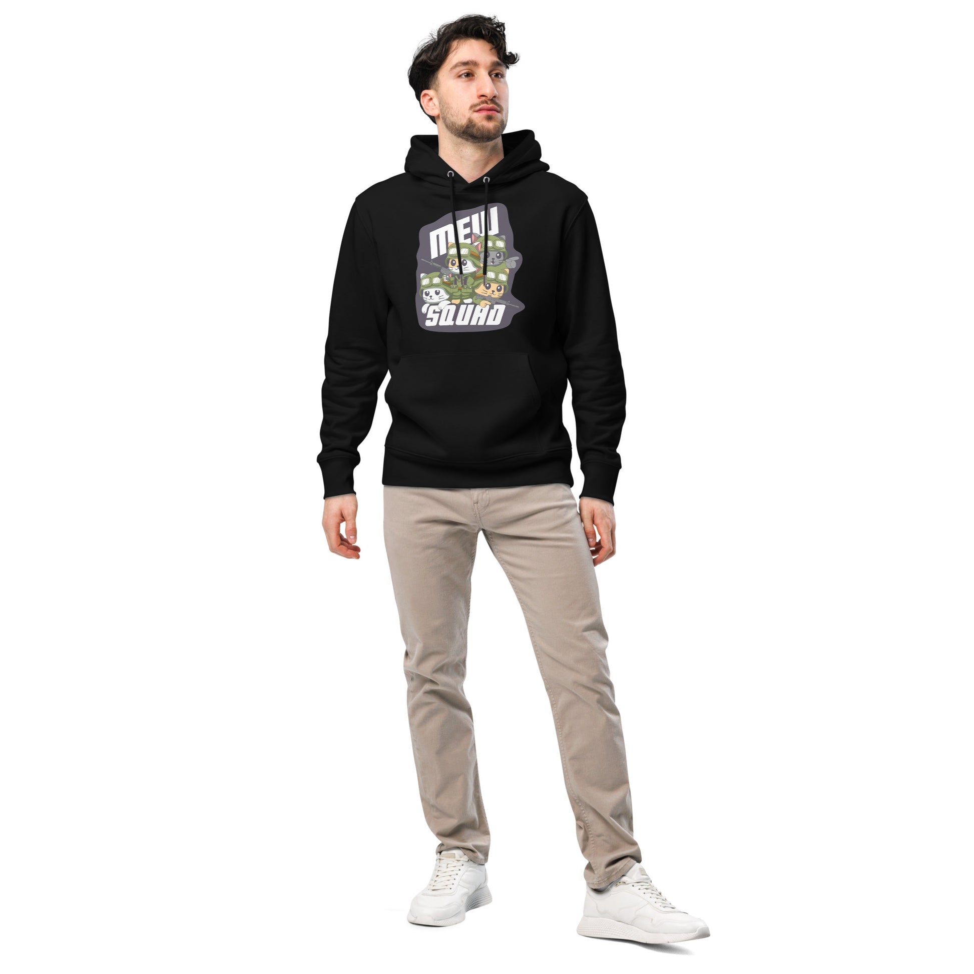 Funny Cat Hoodie – Mew Squad - JollyKitties