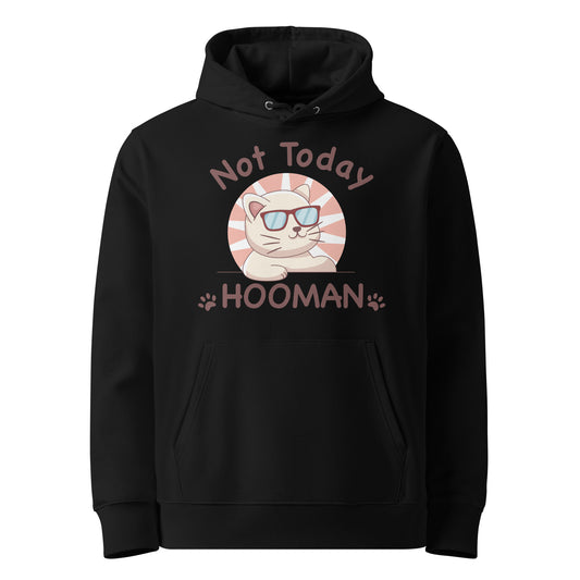 Funny Cat Hoodie – Not Today Hooman - JollyKitties