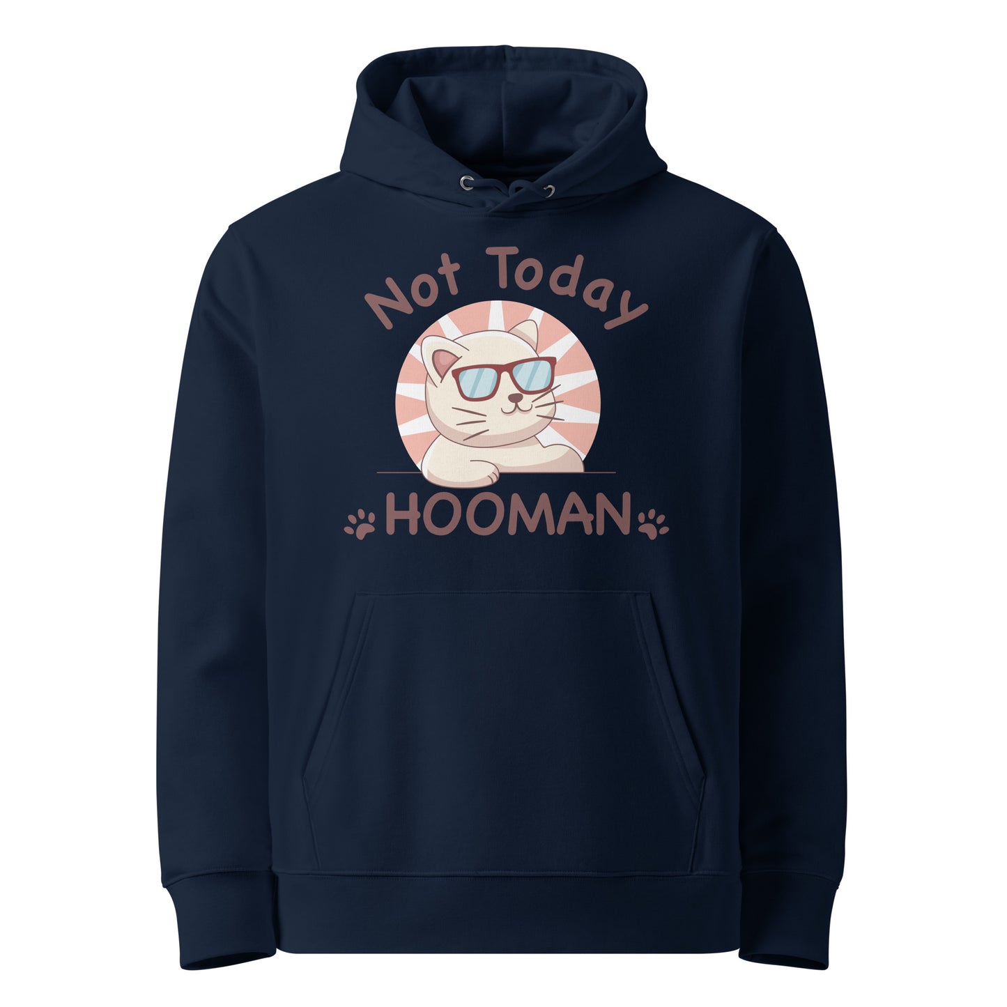 Funny Cat Hoodie – Not Today Hooman - JollyKitties