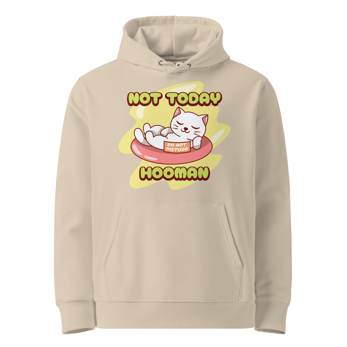 Funny Cat Hoodie – Not Today Hooman (Nap King) - JollyKitties