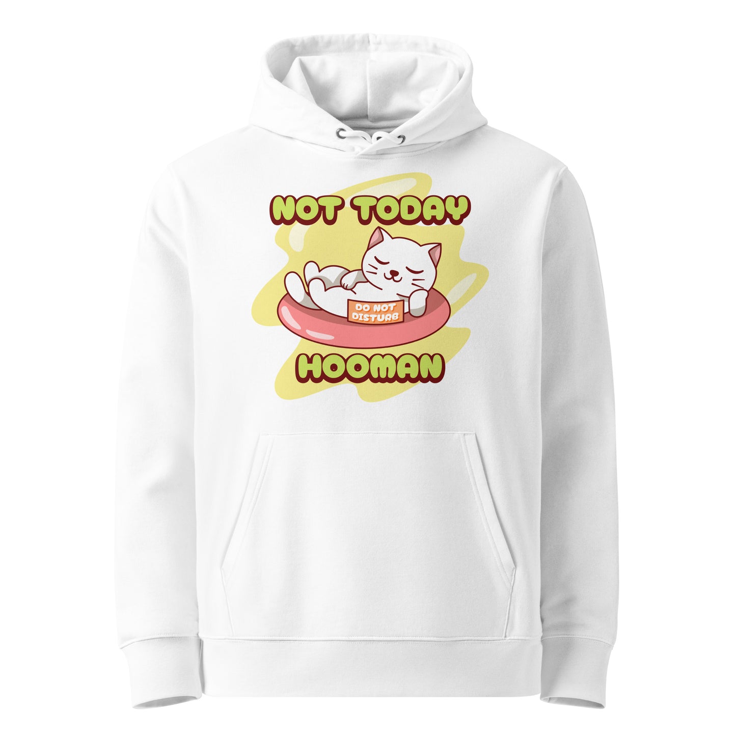 Funny Cat Hoodie – Not Today Hooman (Nap King) - JollyKitties