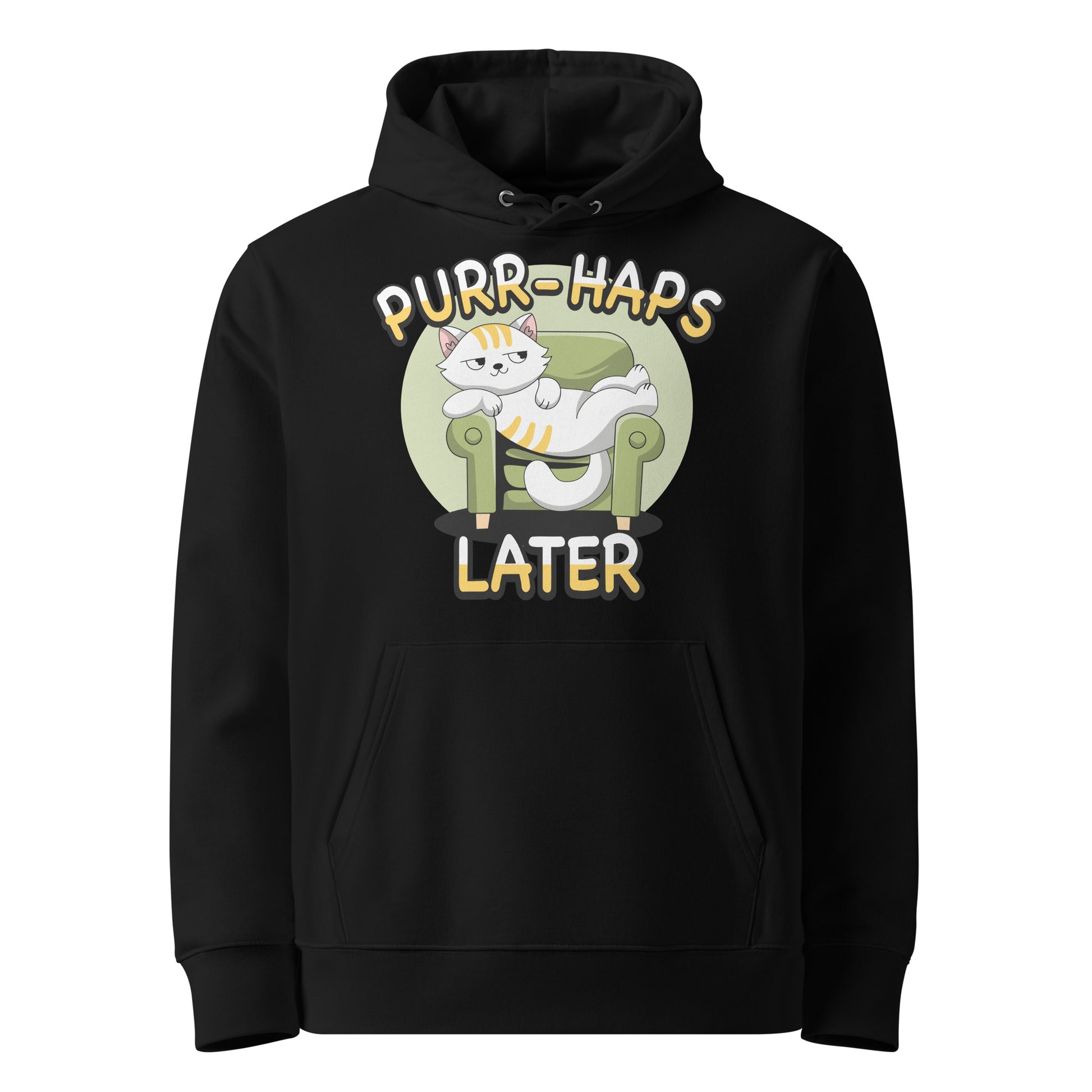 Funny Cat Hoodie – Purr-haps Later (Couch Potato) - JollyKitties