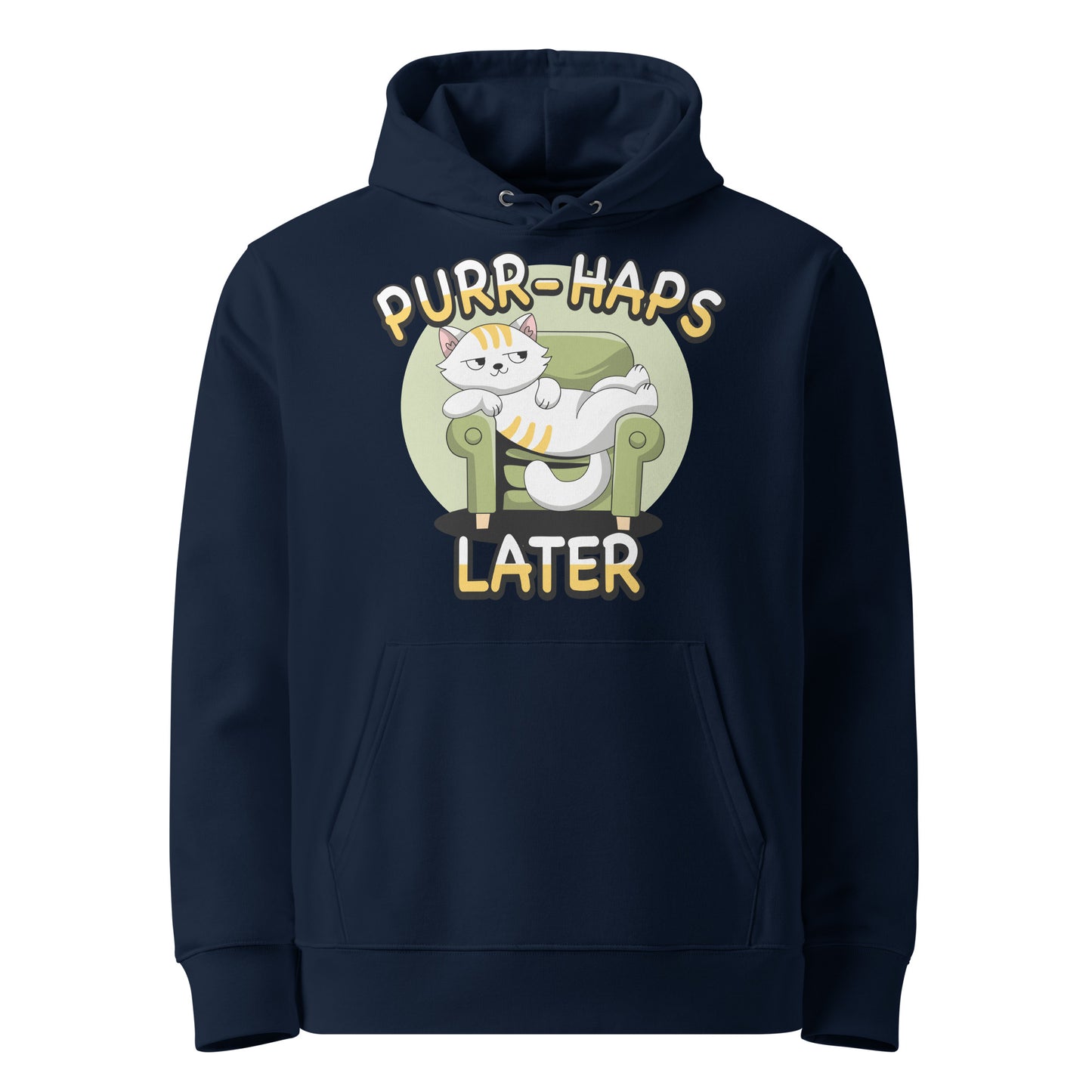 Funny Cat Hoodie – Purr-haps Later (Couch Potato) - JollyKitties