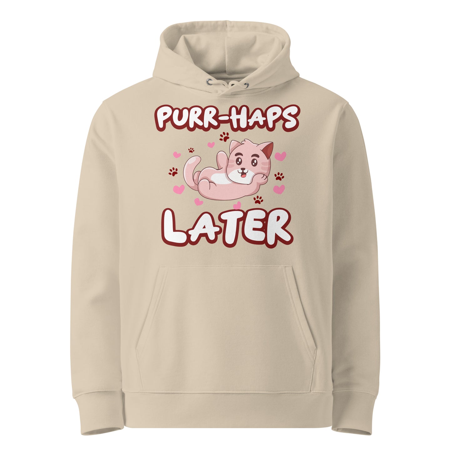 Funny Cat Hoodie – Purr-haps Later - JollyKitties