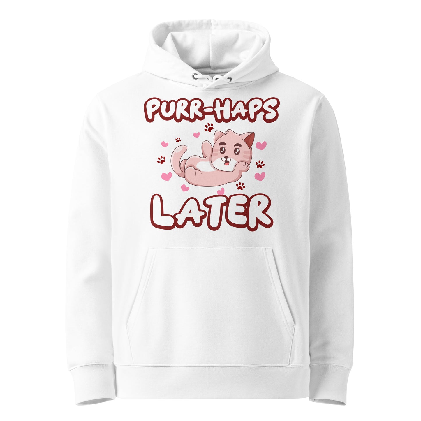 Funny Cat Hoodie – Purr-haps Later - JollyKitties