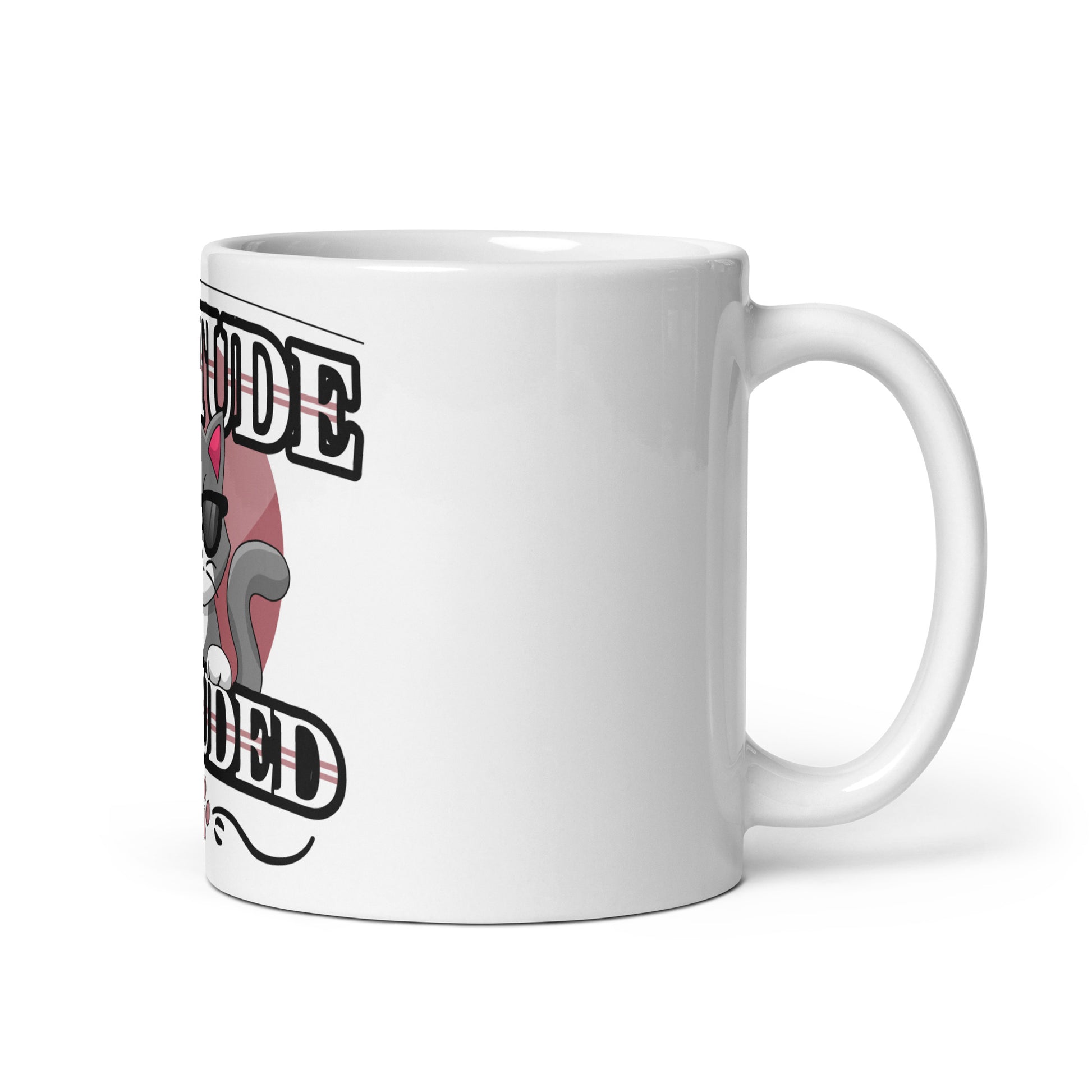 Funny Cat Mug – Catitude Included - JollyKitties