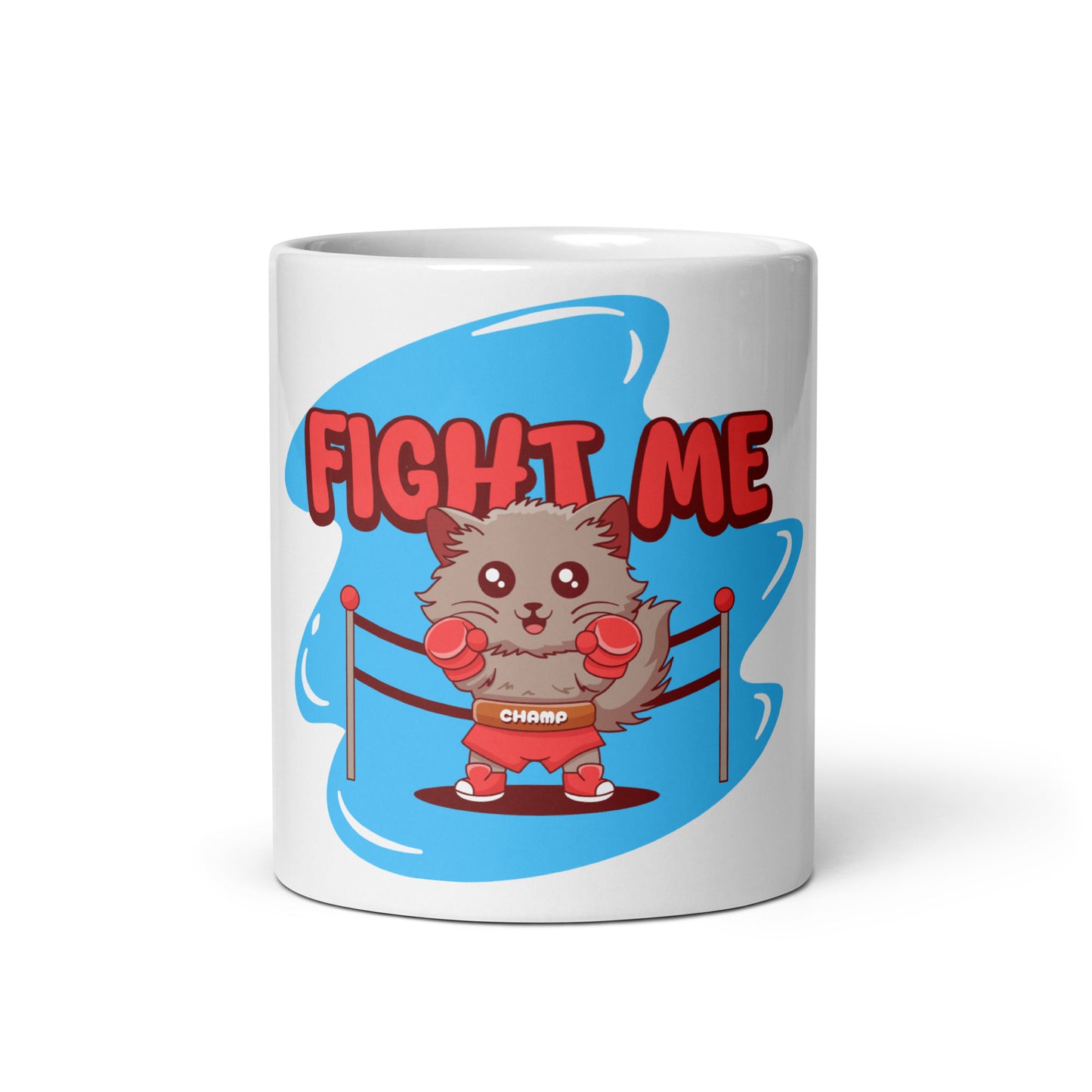 Funny Cat Mug – Fight Me - JollyKitties
