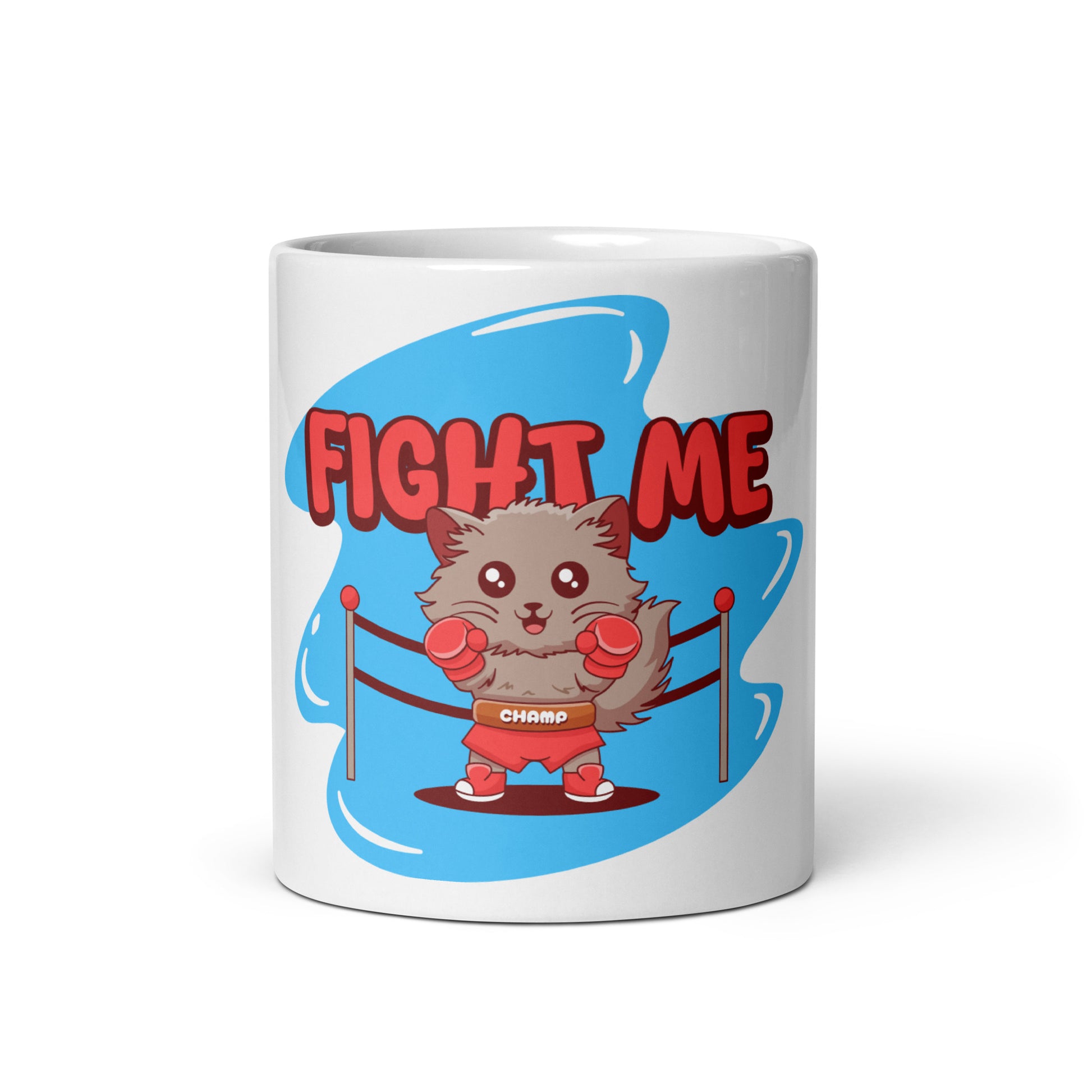 Funny Cat Mug – Fight Me - JollyKitties