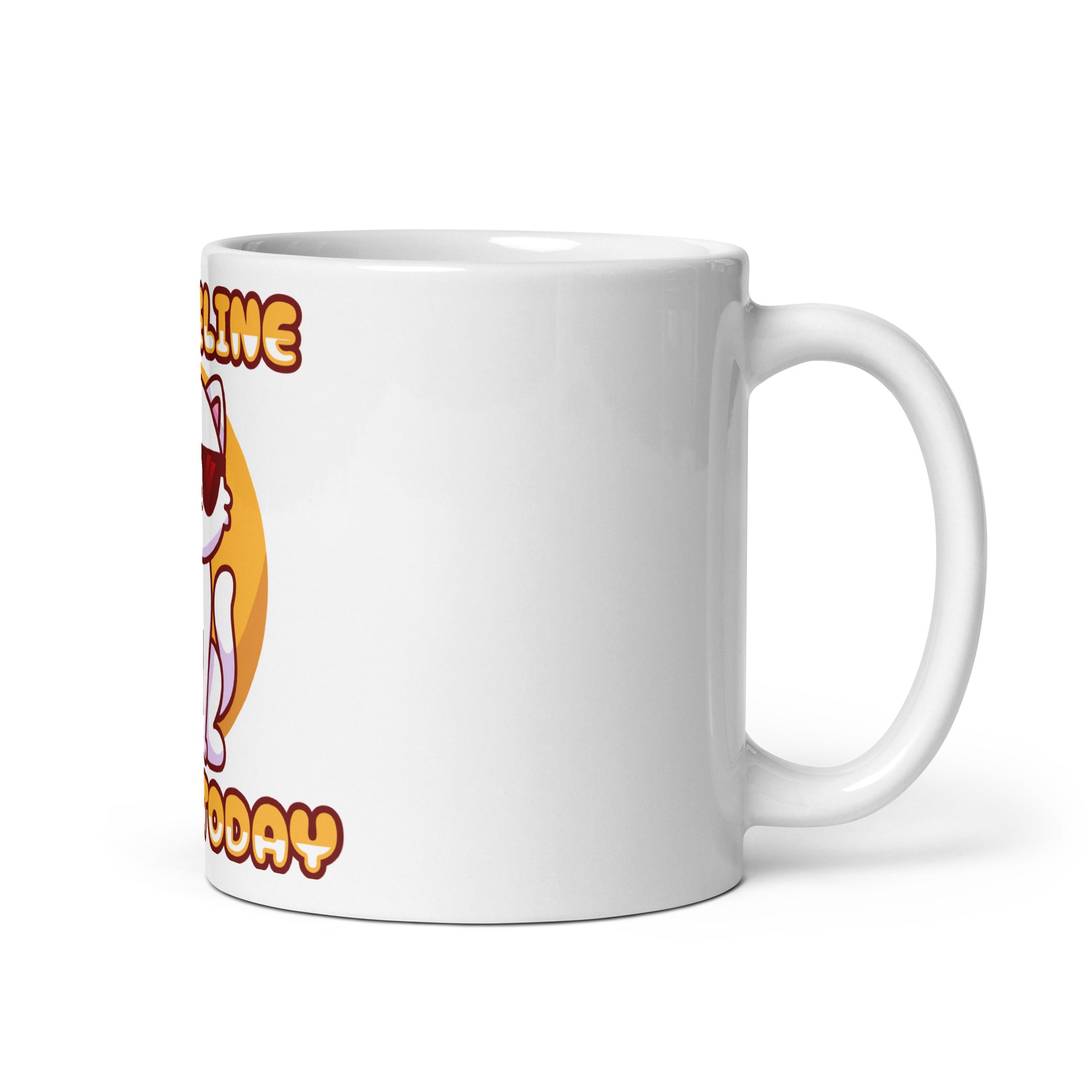 Funny Cat Mug – I'm Feline Good Today (Cool Edition) - JollyKitties