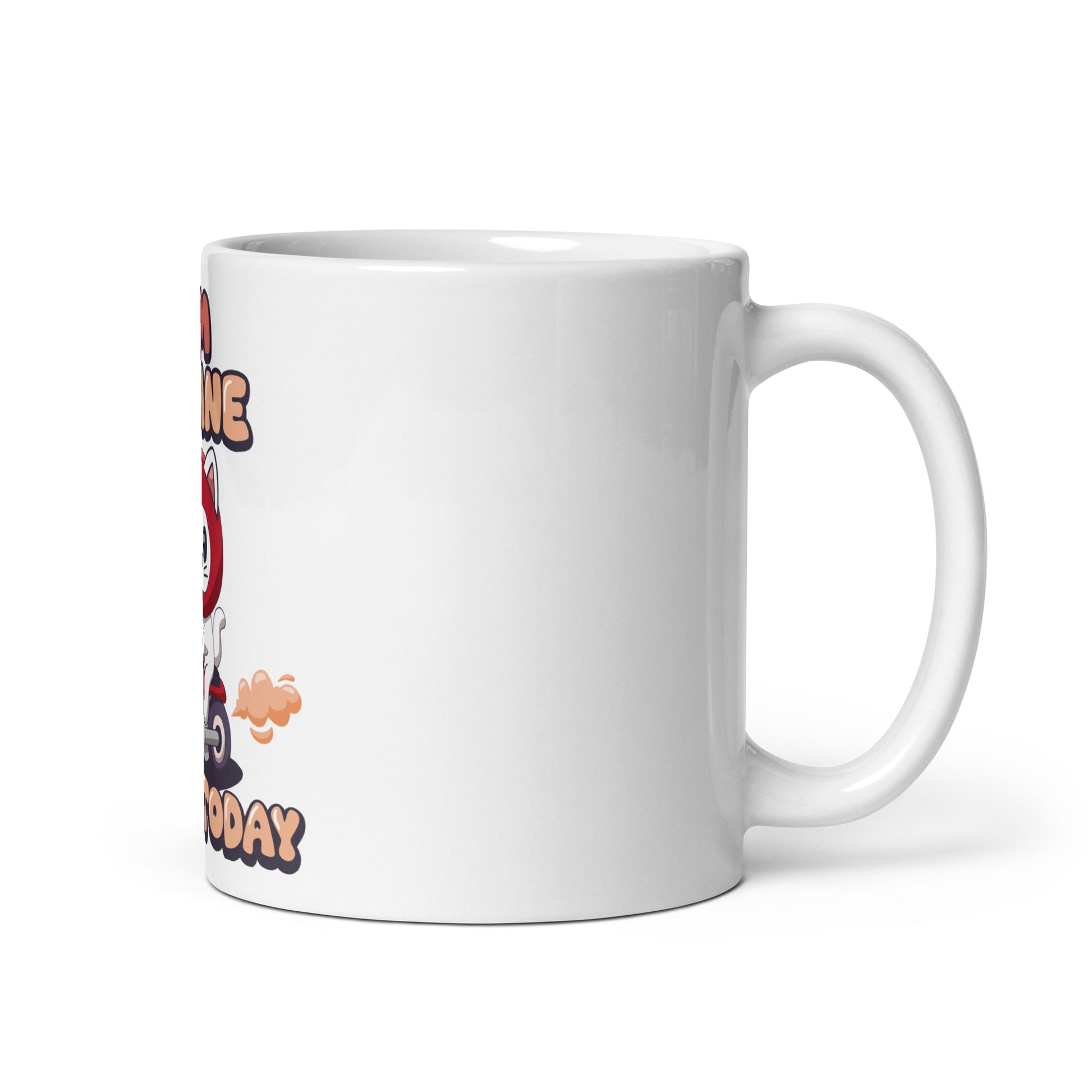 Funny Cat Mug – I’m Feline Good Today (Skooter Edition) - JollyKitties
