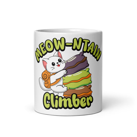 Funny Cat Mug – Meow-ntain Climber - JollyKitties