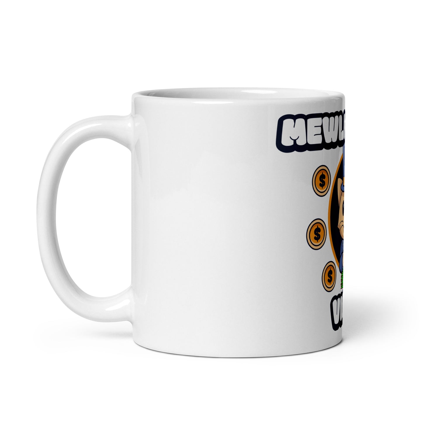Funny Cat Mug – Mewlionaire Vibes - JollyKitties
