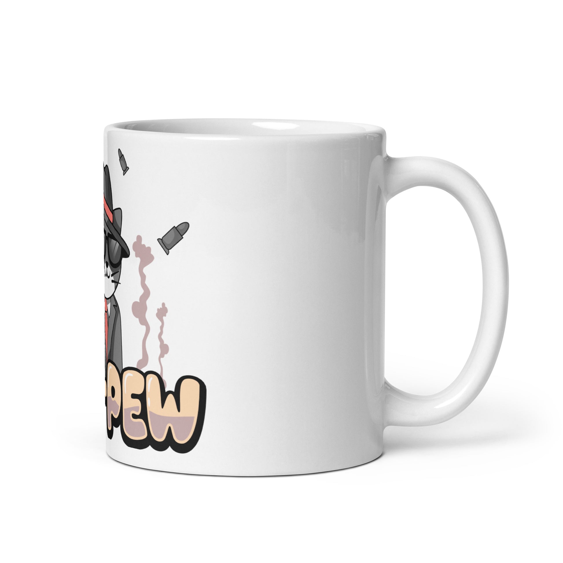 Funny Cat Mug – Pew Pew - JollyKitties