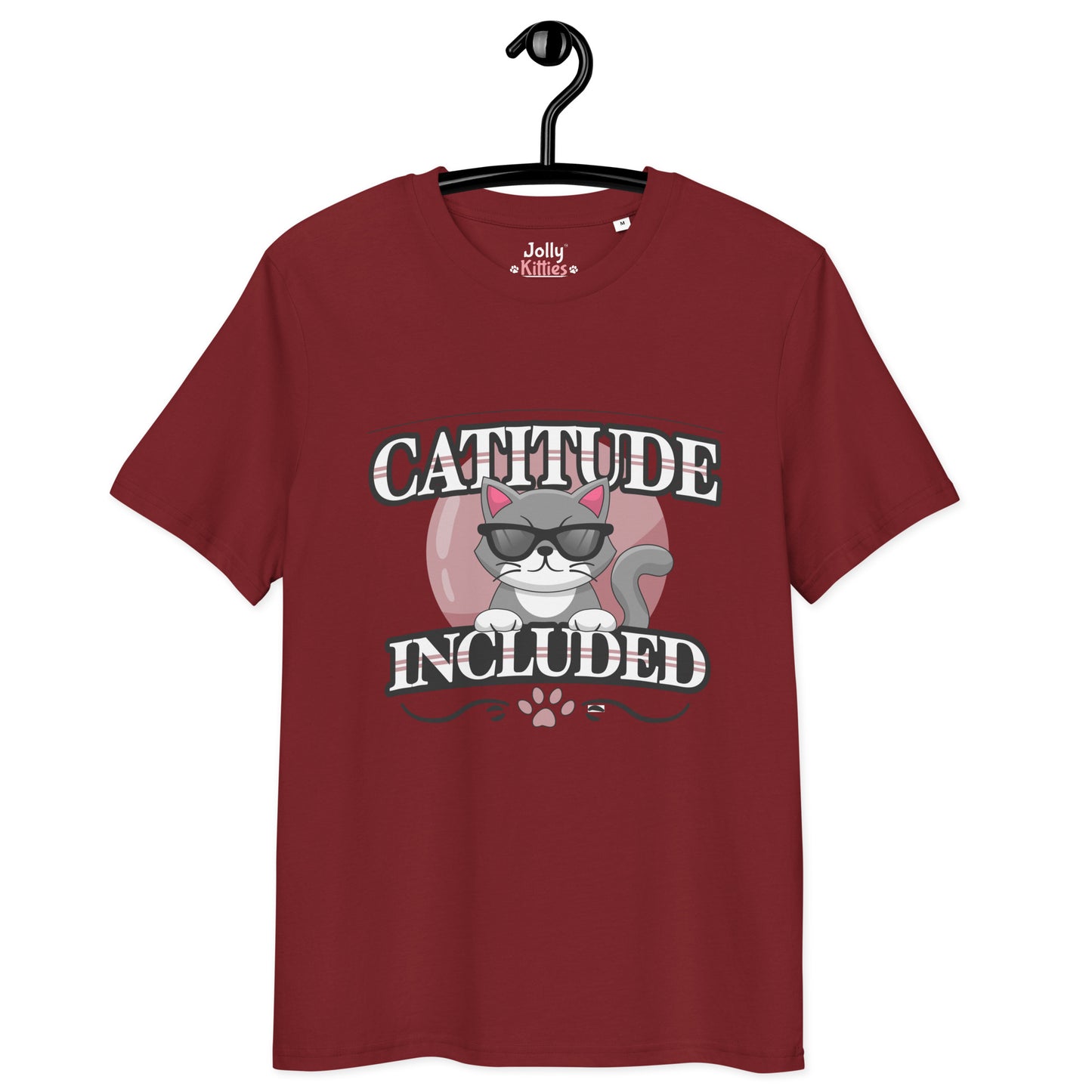 Funny Cat T-Shirt – Catitude Included - JollyKitties