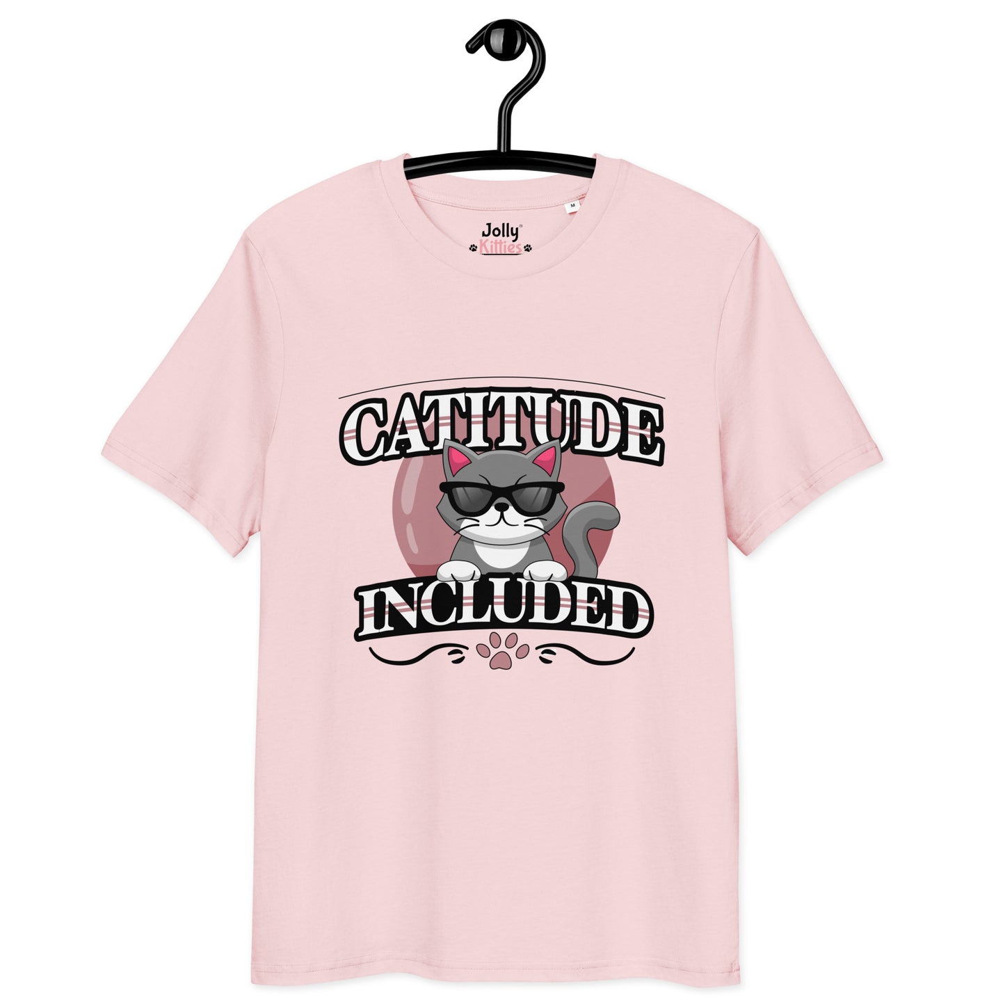 Funny Cat T-Shirt – Catitude Included - JollyKitties