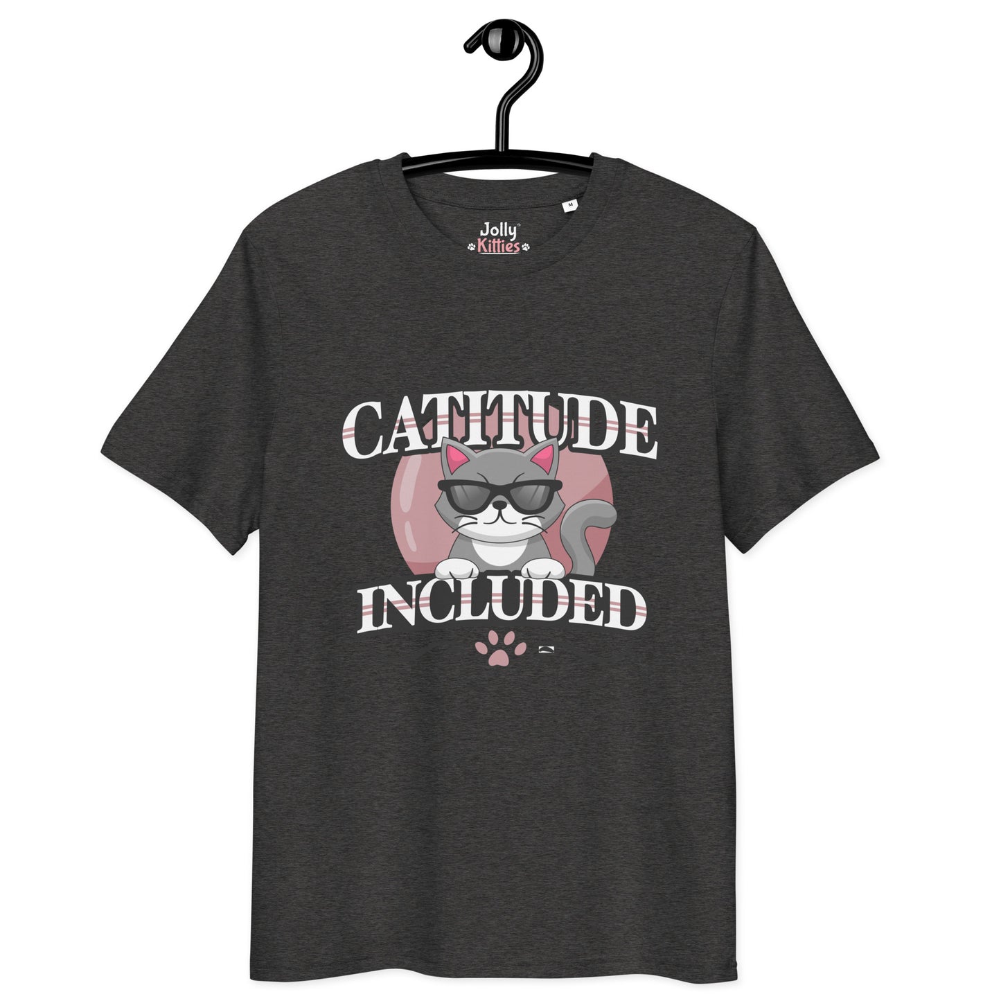 Funny Cat T-Shirt – Catitude Included - JollyKitties
