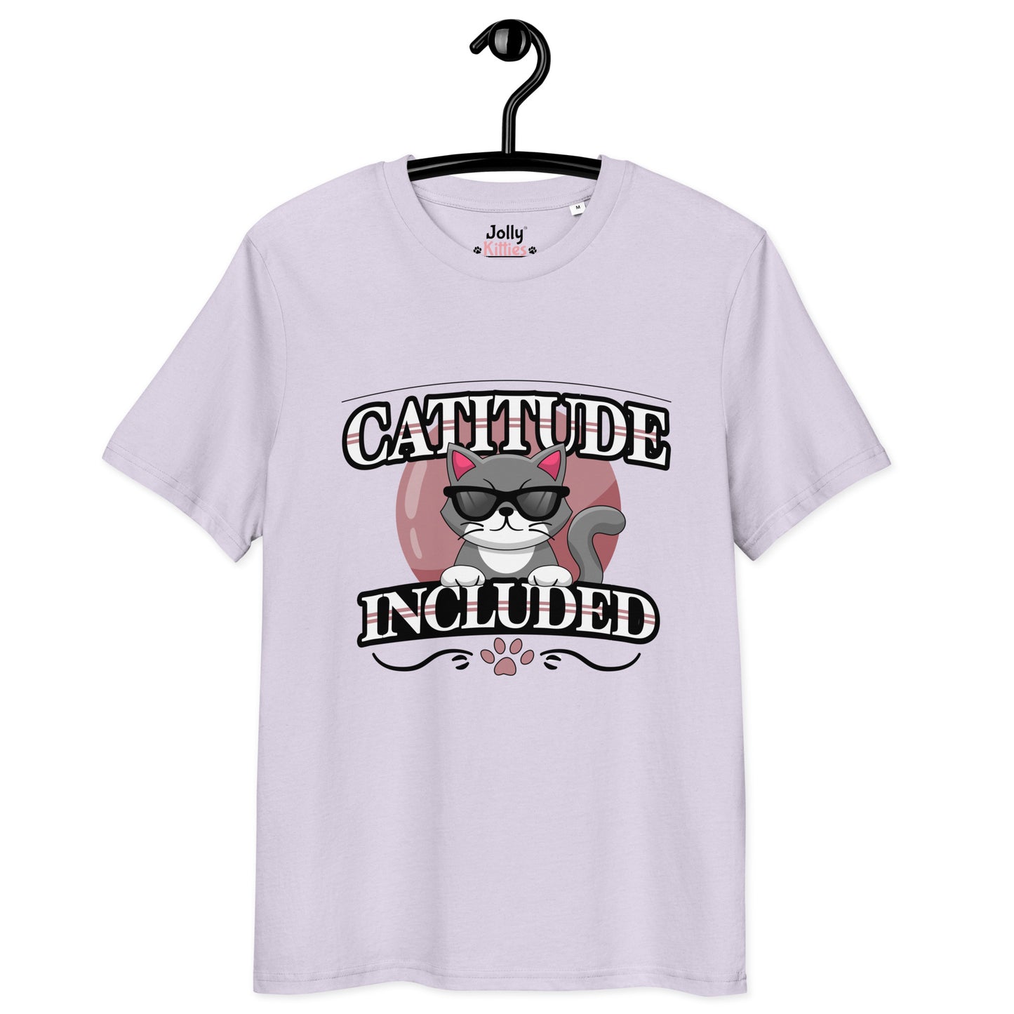 Funny Cat T-Shirt – Catitude Included - JollyKitties