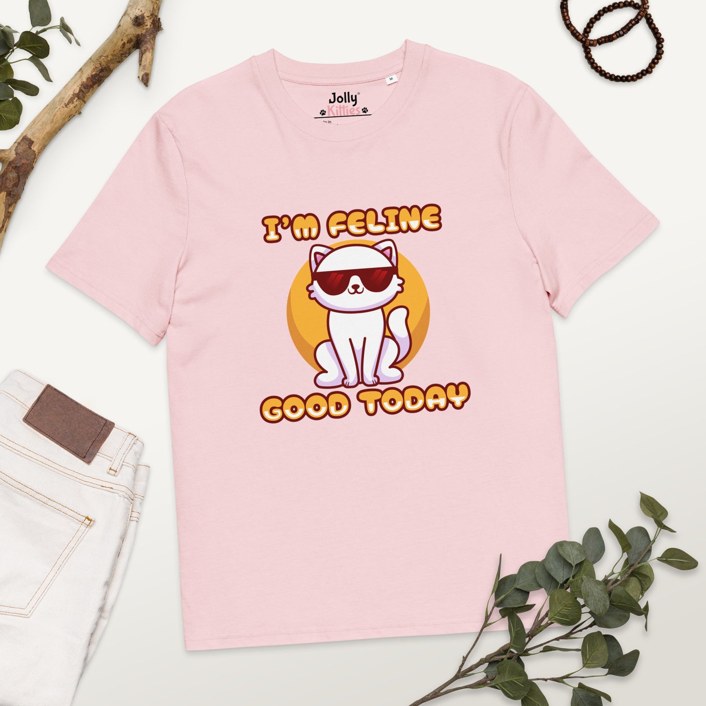 Funny Cat T-Shirt – I'm Feline Good Today (Cool Edition) - JollyKitties