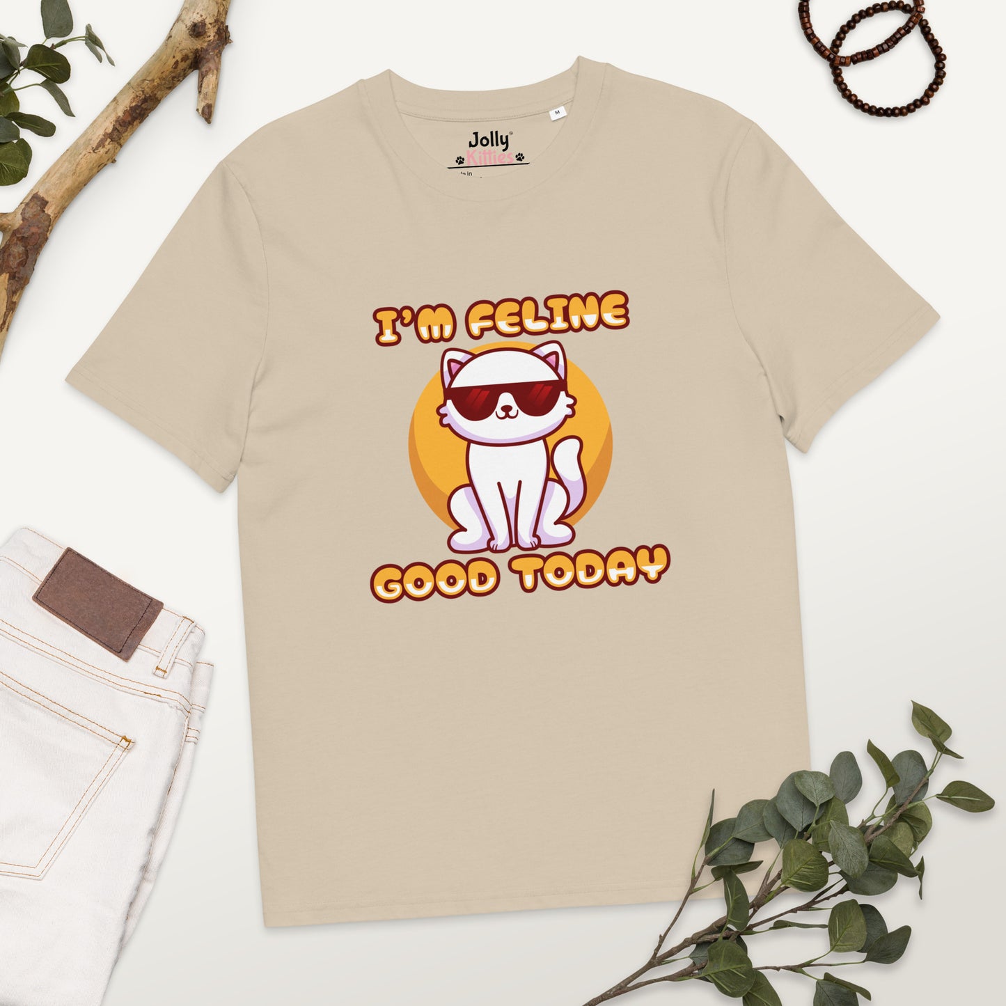 Funny Cat T-Shirt – I'm Feline Good Today (Cool Edition) - JollyKitties