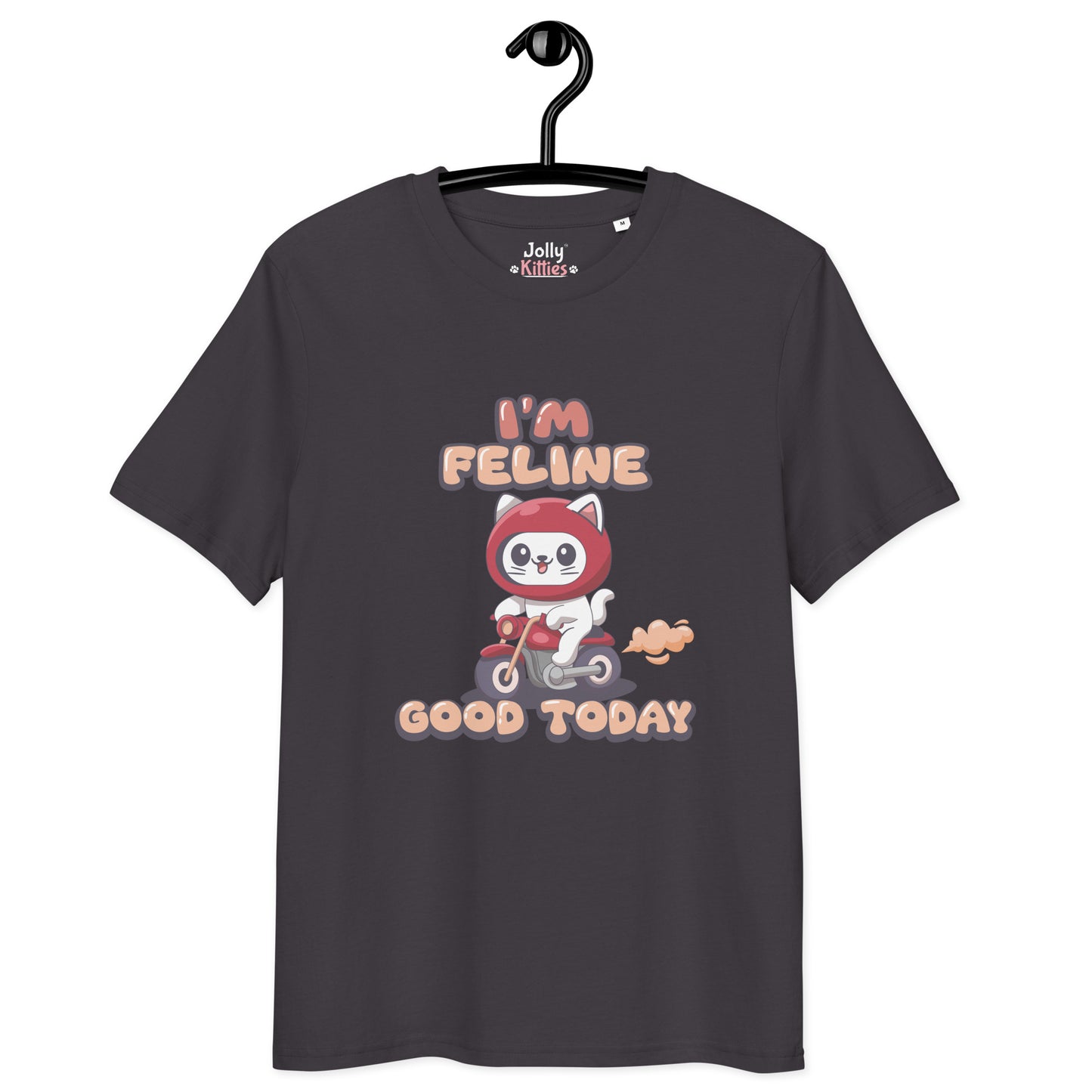 Funny Cat T-Shirt – I’m Feline Good Today (Skooter Edition) - JollyKitties