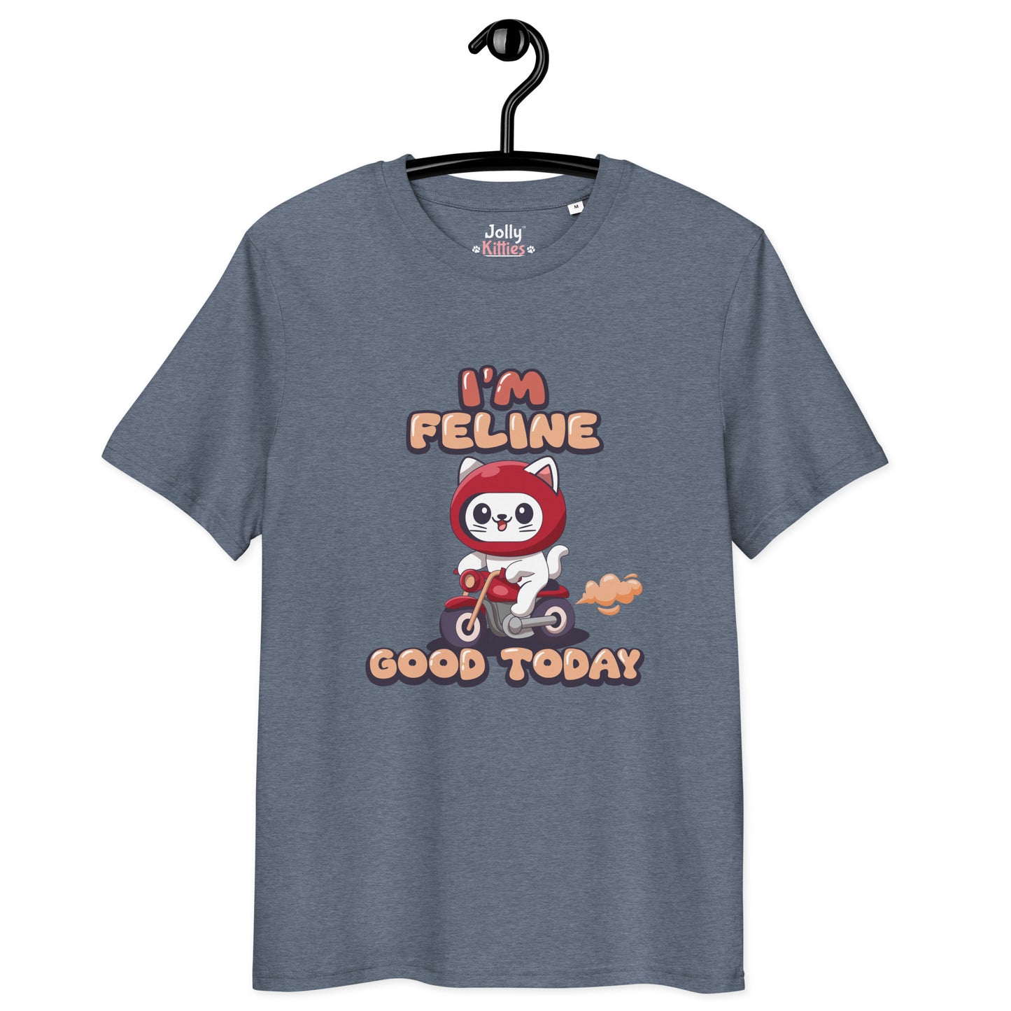 Funny Cat T-Shirt – I’m Feline Good Today (Skooter Edition) - JollyKitties