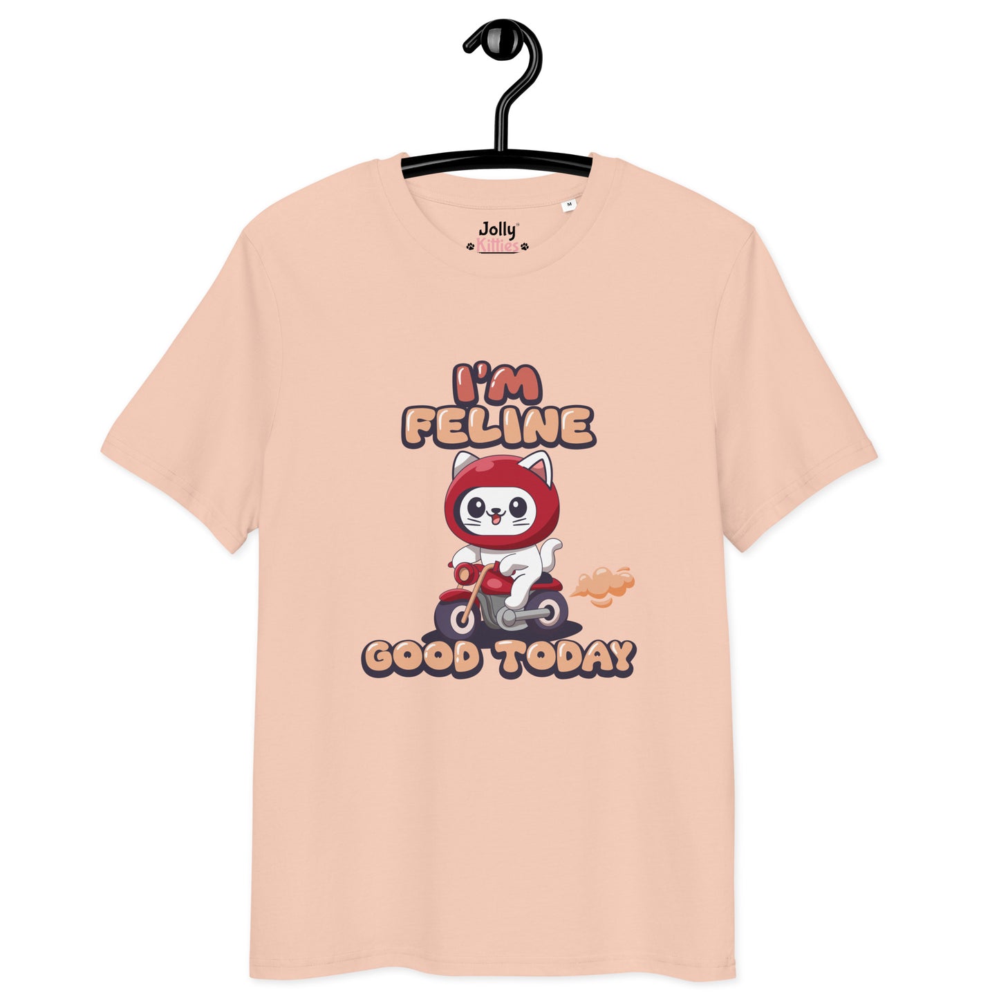 Funny Cat T-Shirt – I’m Feline Good Today (Skooter Edition) - JollyKitties