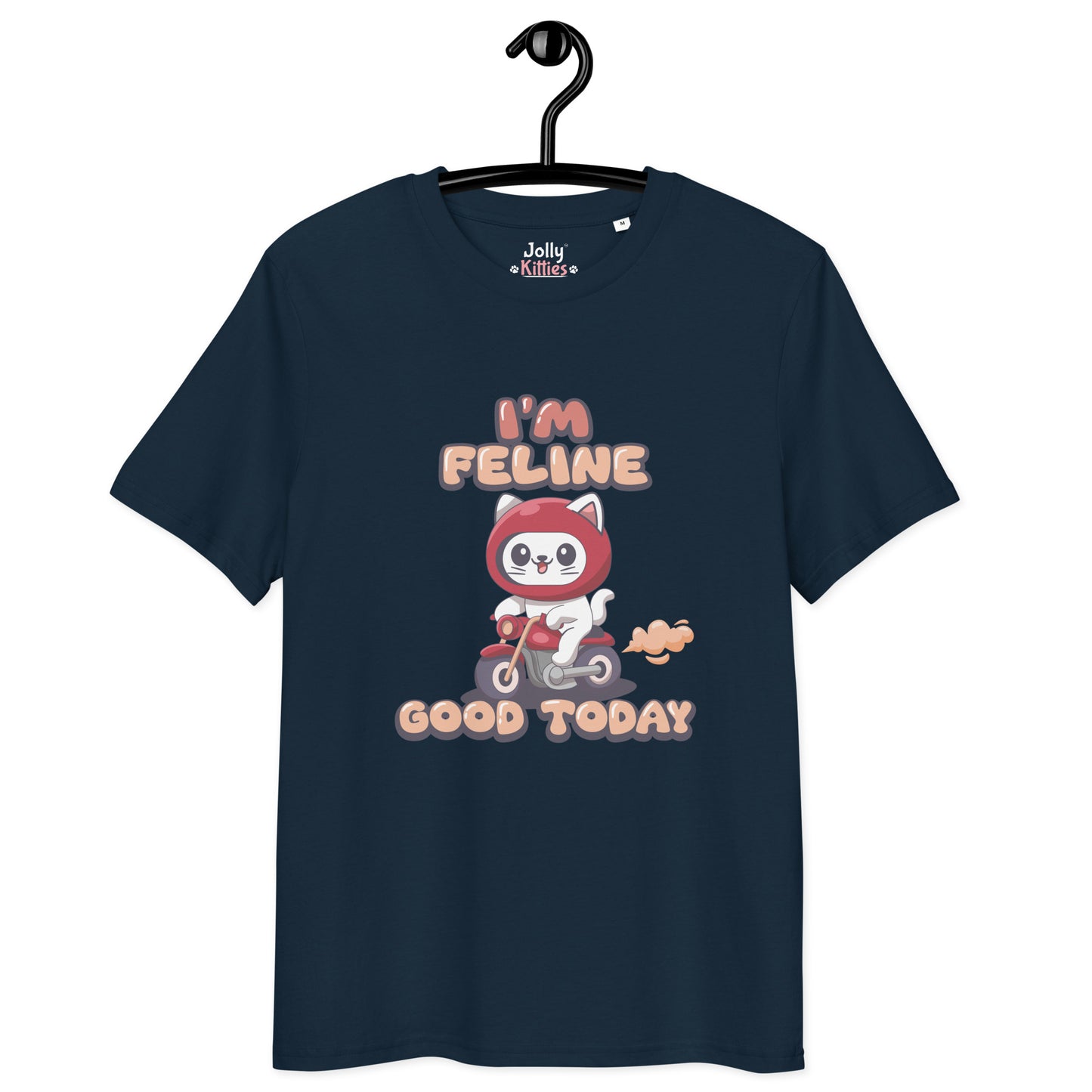 Funny Cat T-Shirt – I’m Feline Good Today (Skooter Edition) - JollyKitties