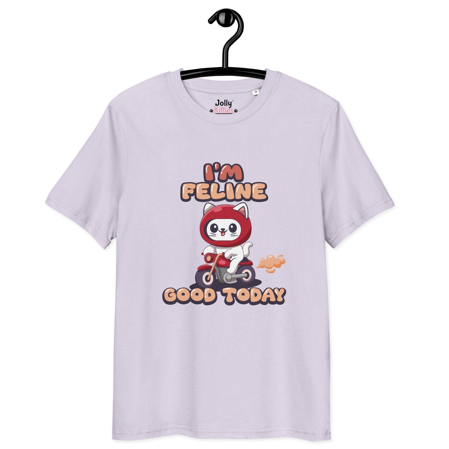 Funny Cat T-Shirt – I’m Feline Good Today (Skooter Edition) - JollyKitties